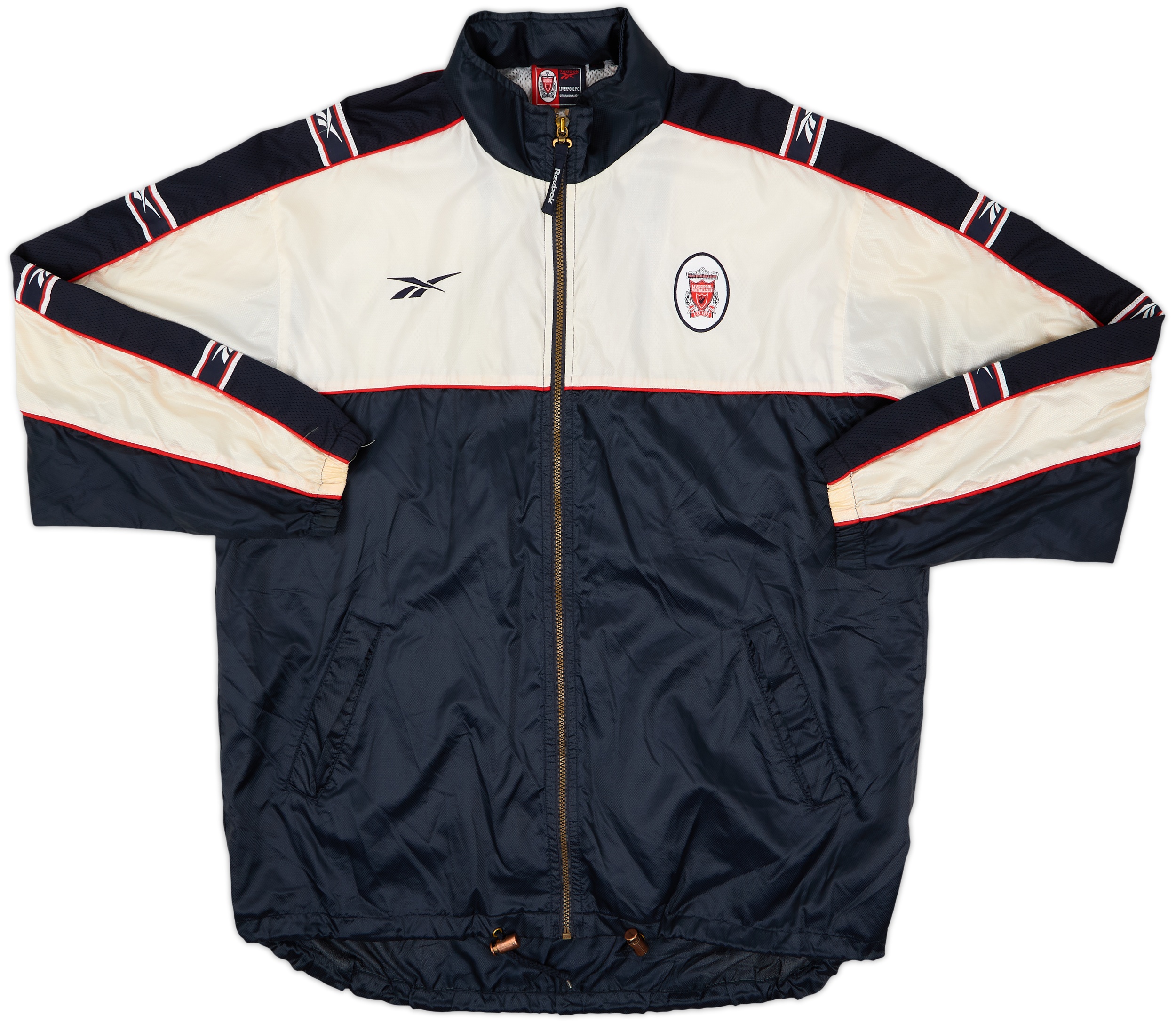冬の感謝セール ジャージ 黒 リバプール Reebok (XL 1996/97 Shirt