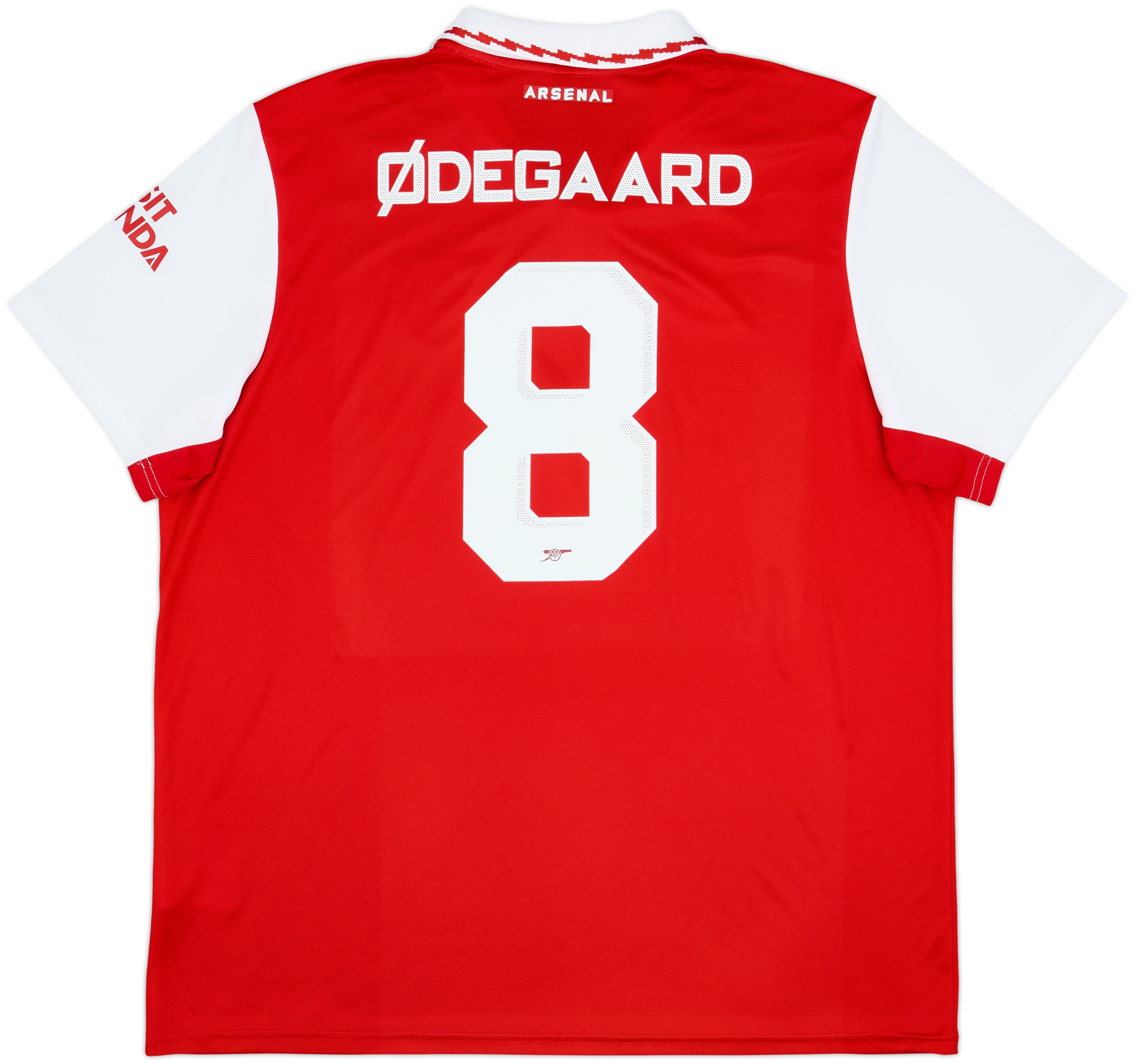 2022-23 Arsenal Home Shirt Odegaard #8 - 8/10 - (XXL)