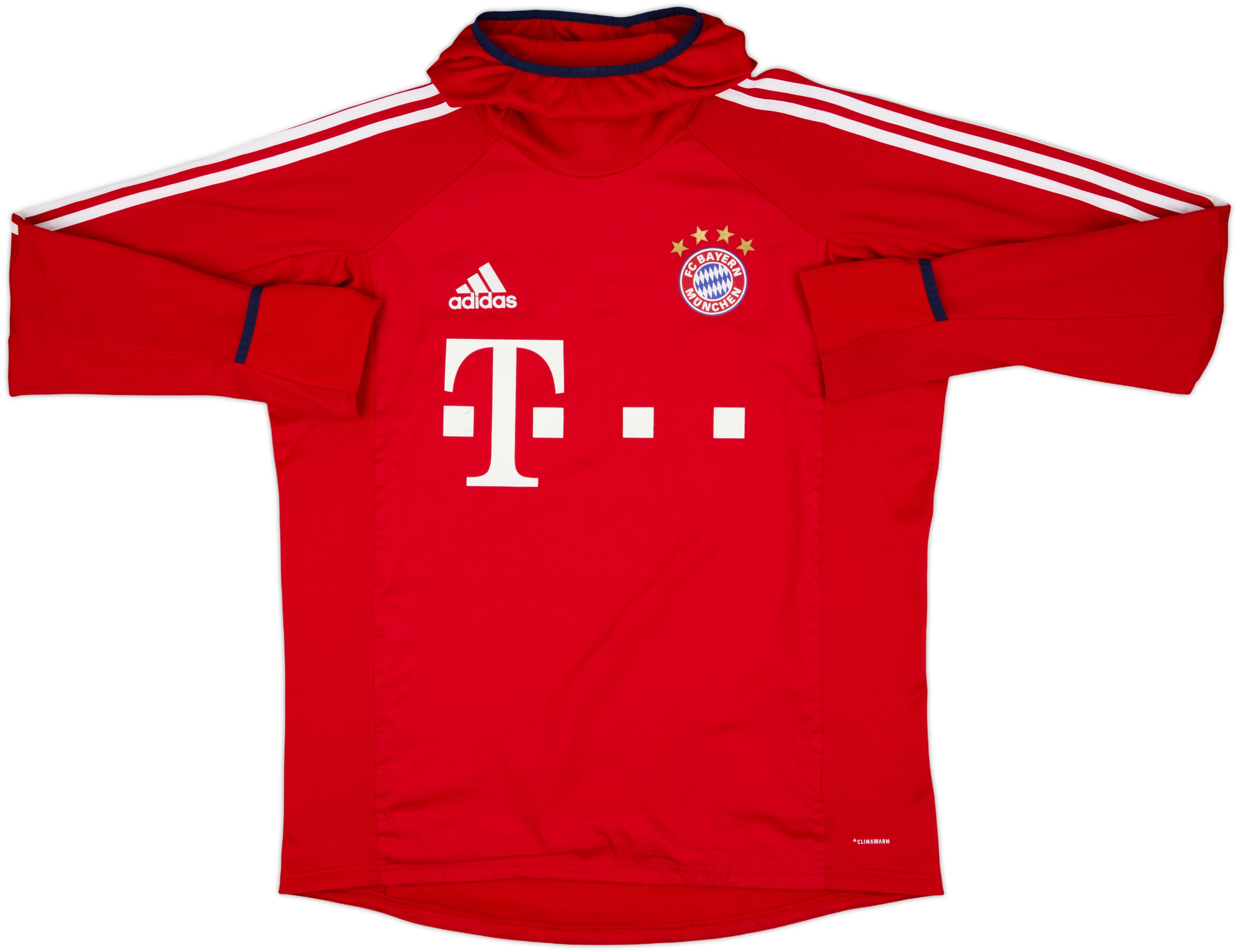 ピッチャー 2017-18 Bayern Munich adidas Hooded Drill Top - 7/10 - (L)