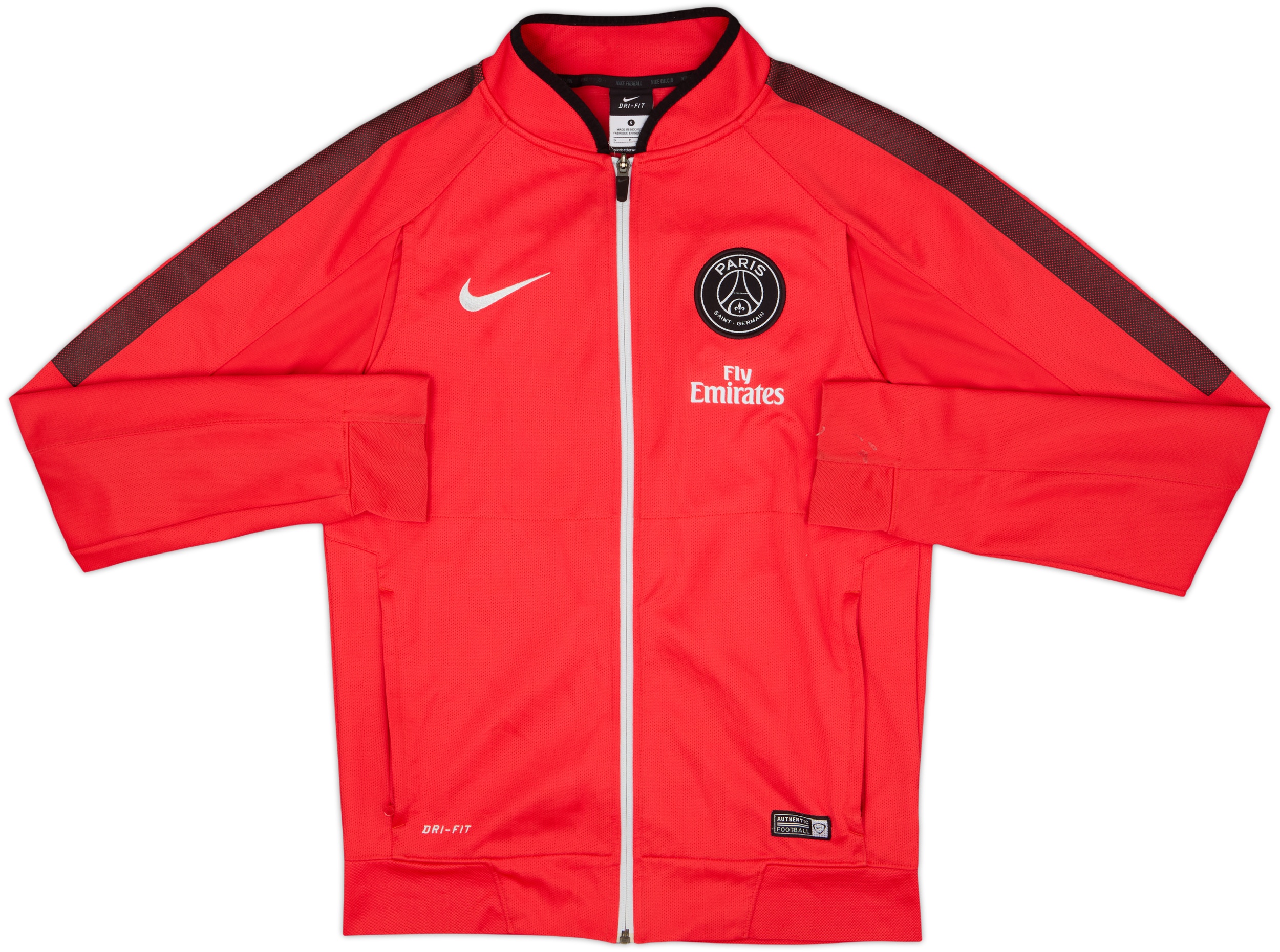 2015-16 Paris Saint-Germain Nike Track Jacket - 8/10 - (S)