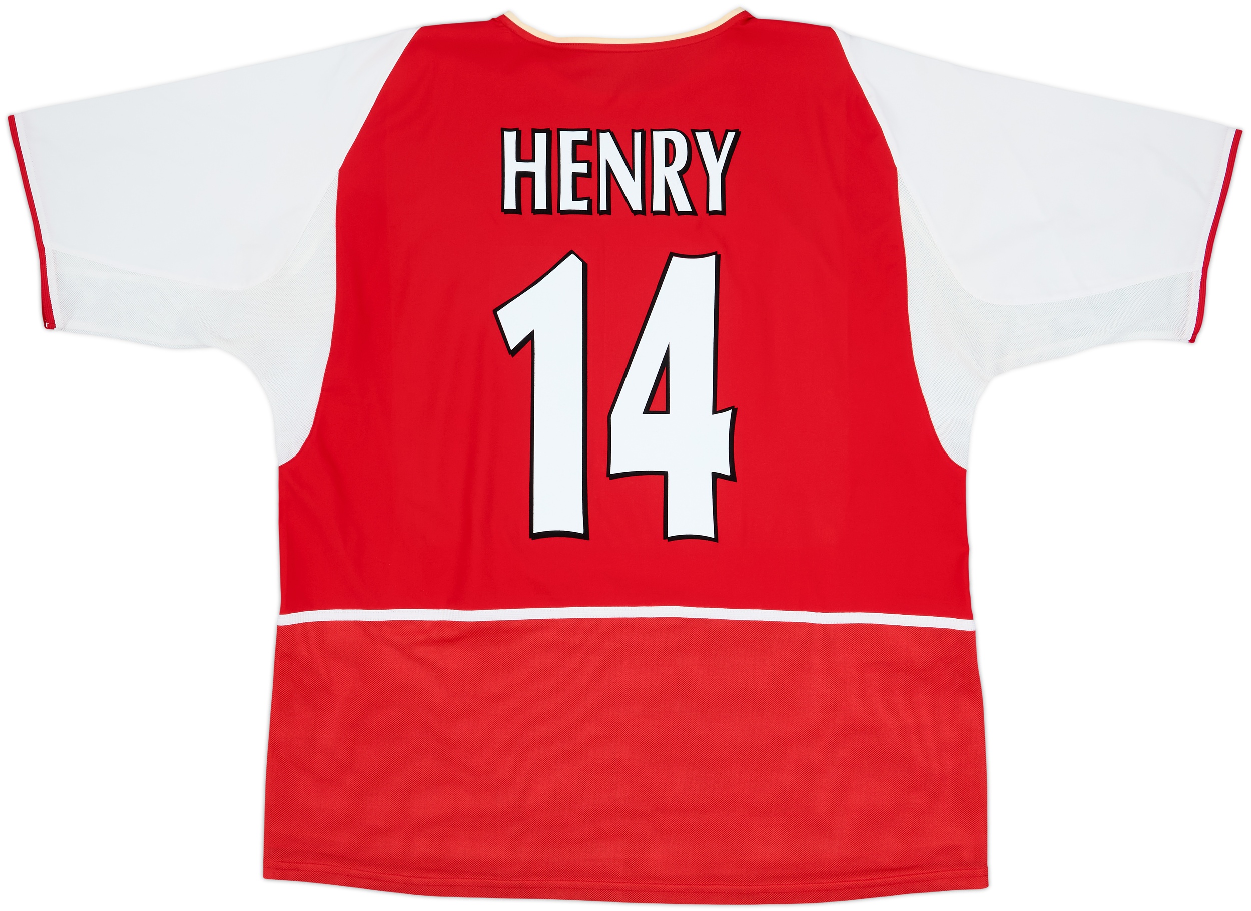 2002-04 Arsenal Home Shirt Henry #14 - 8/10 - (XL)