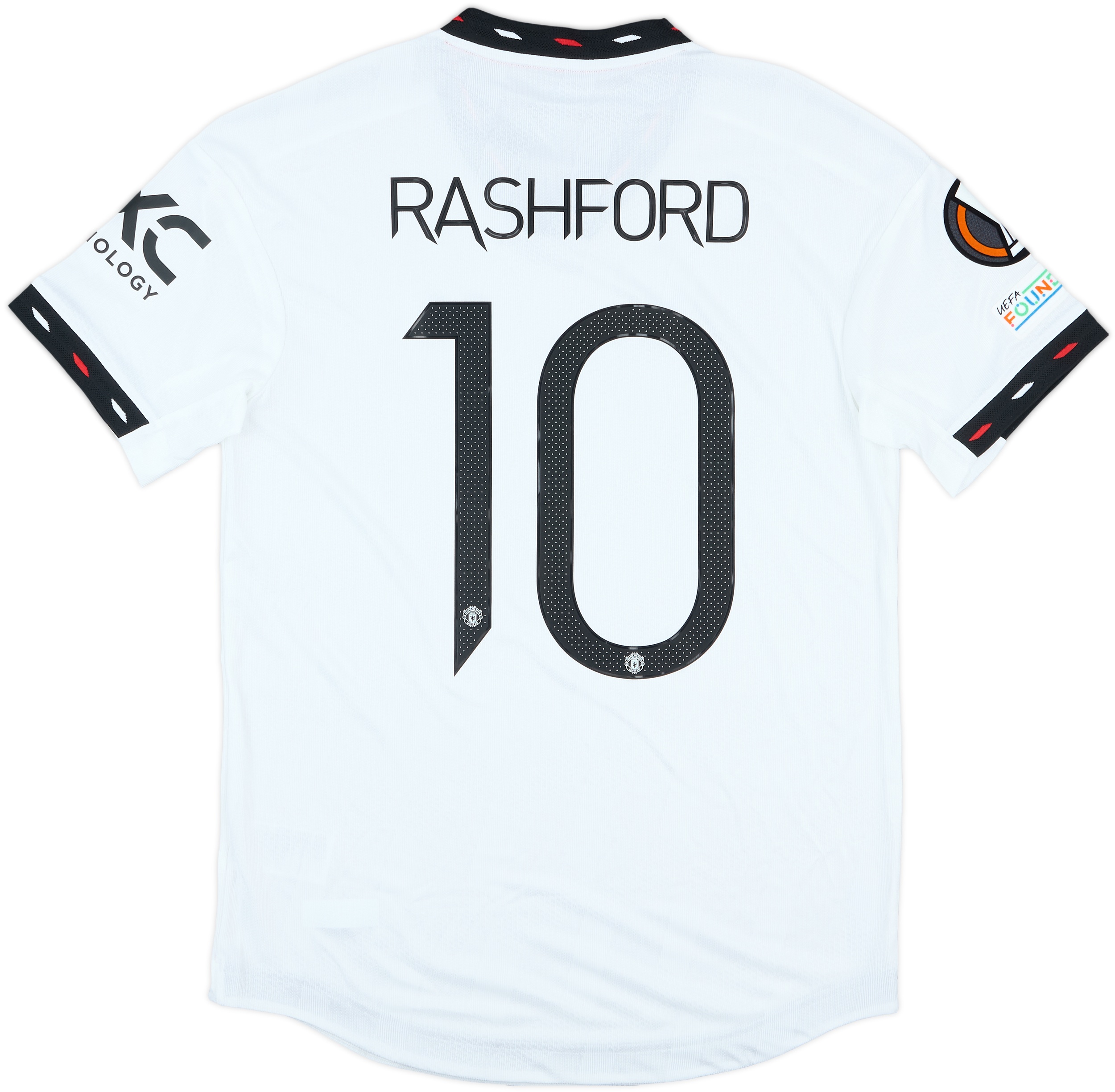 2022-23 Manchester United Match Issue Europa League Away Shirt