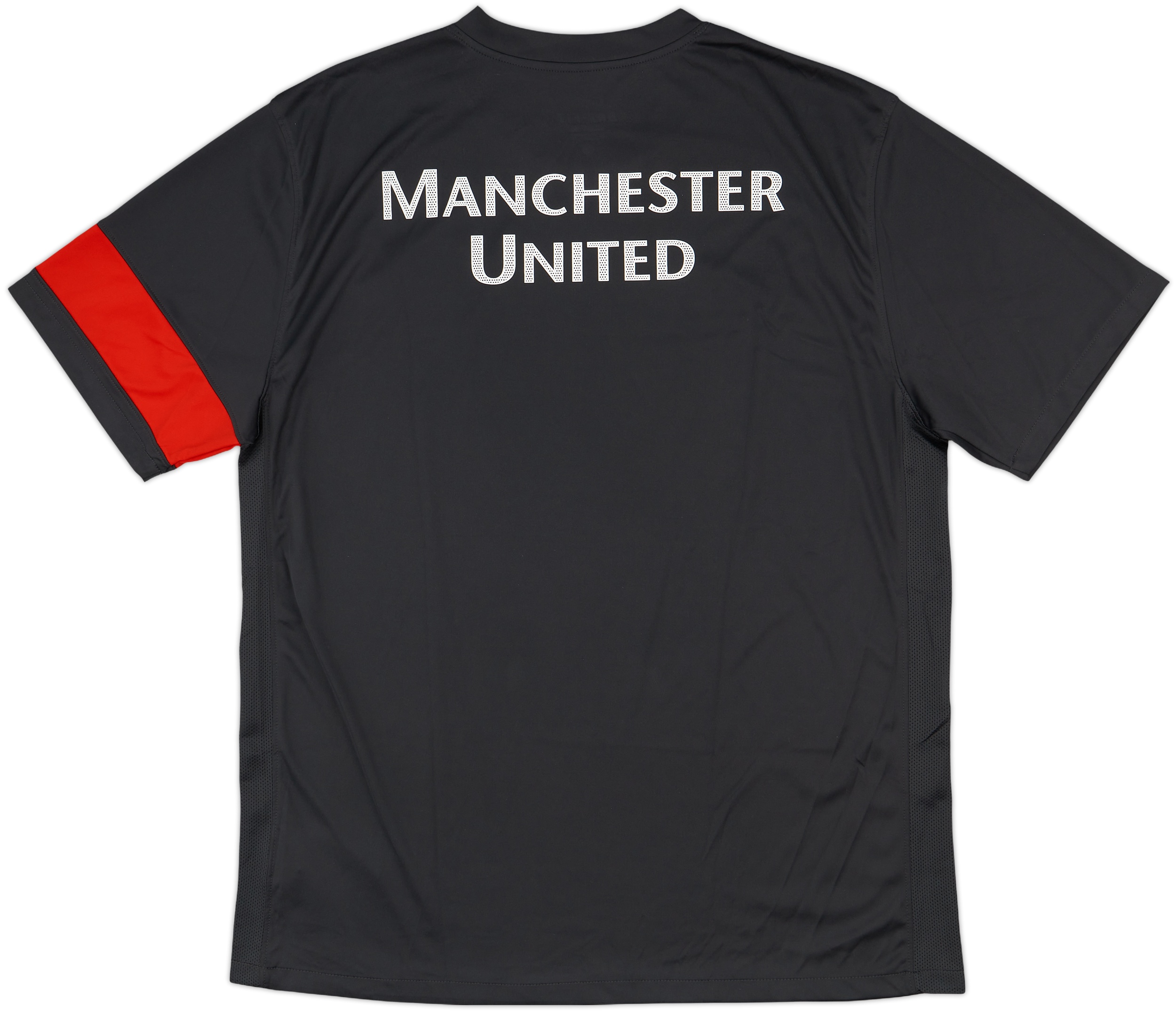 2013-14 Manchester City Nike 1/4 Zip Drill Top - 9/10 - (XXL)