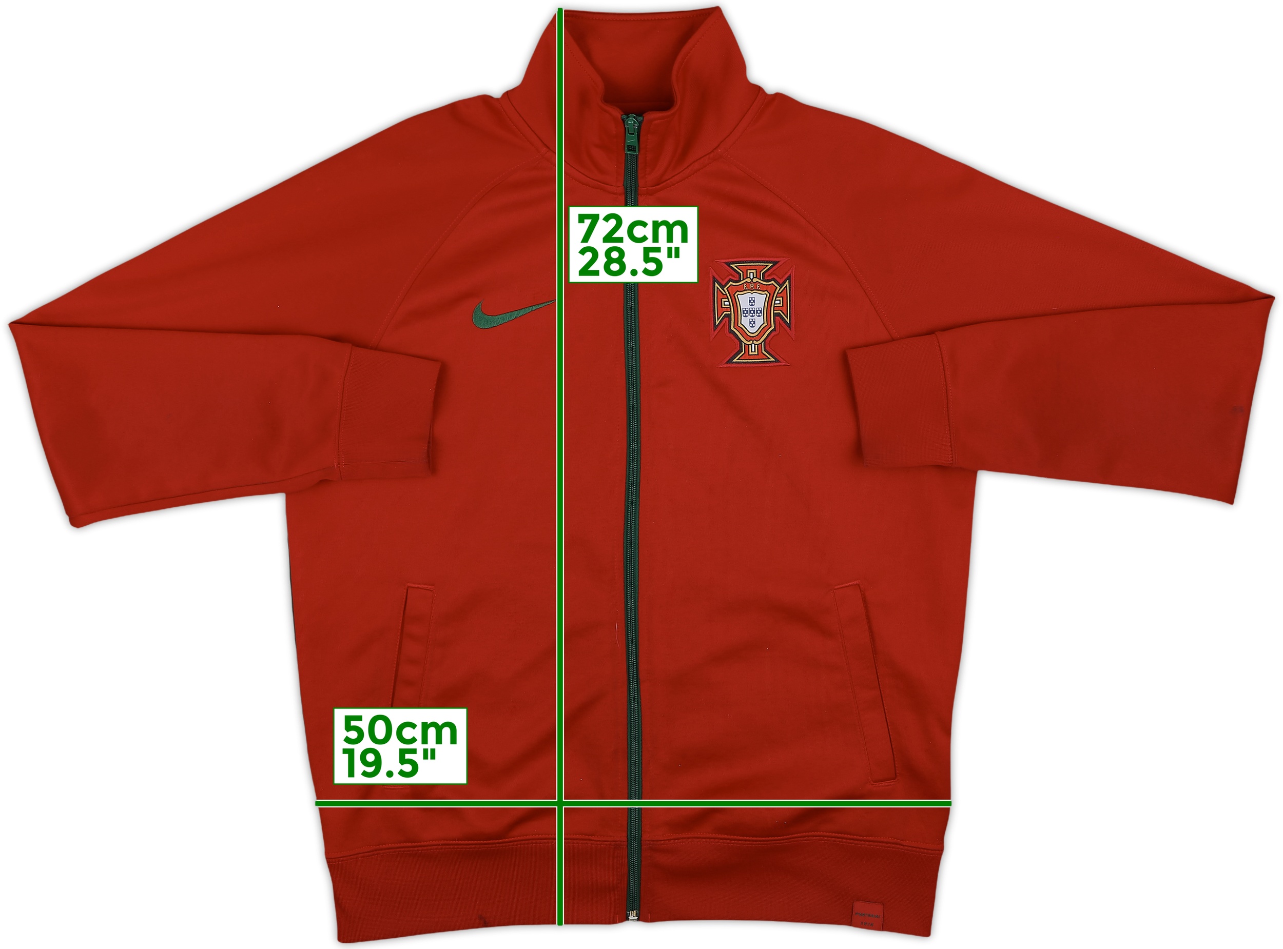 ウェア NIKE 14-15 PORTUGAL Track Jacket M Nike Portugal Youth Auth Track Jacket | WeGotSoccer.com