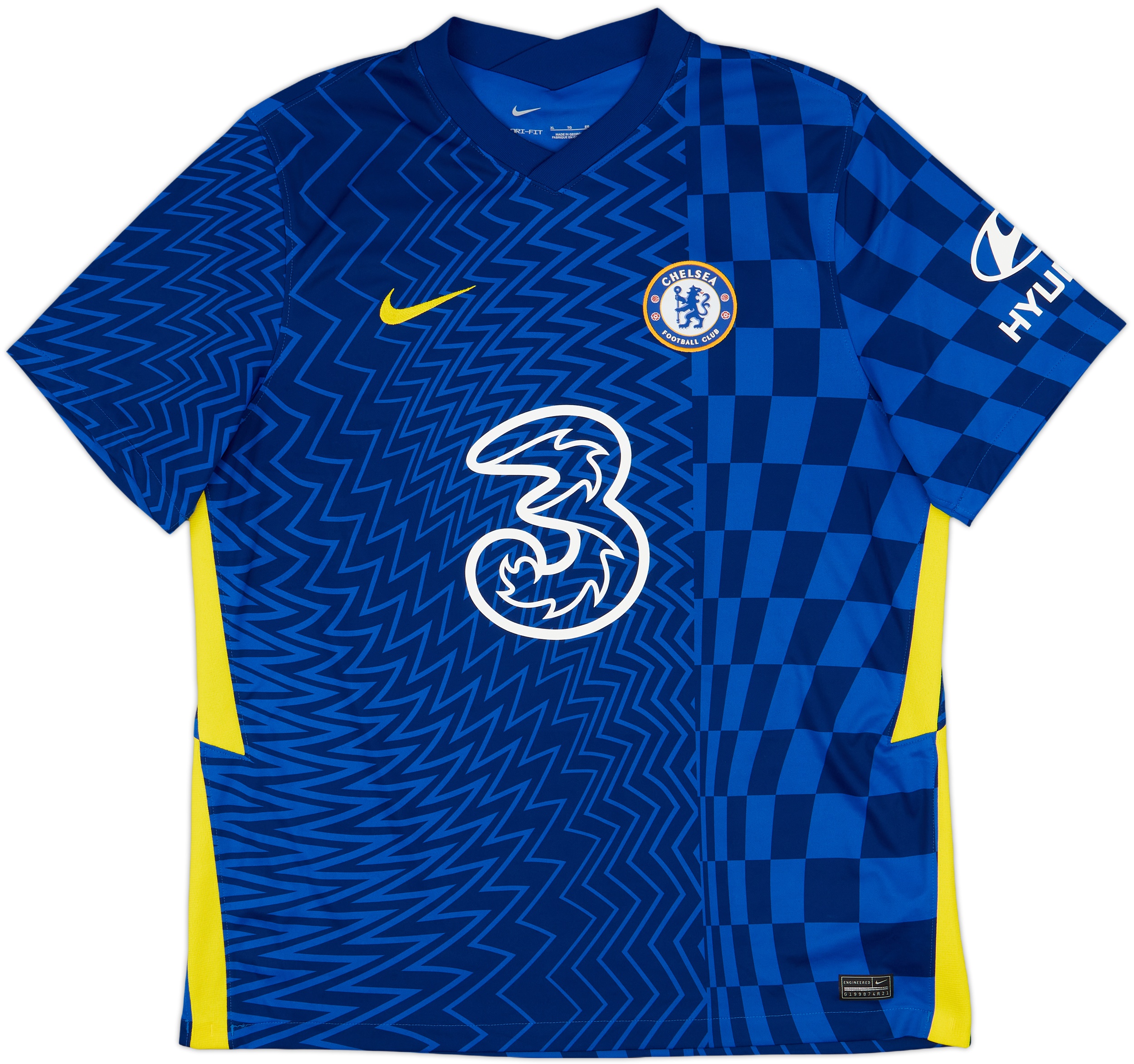 2021-22 Chelsea Home Shirt Mount #19 - 9/10 - (XL)