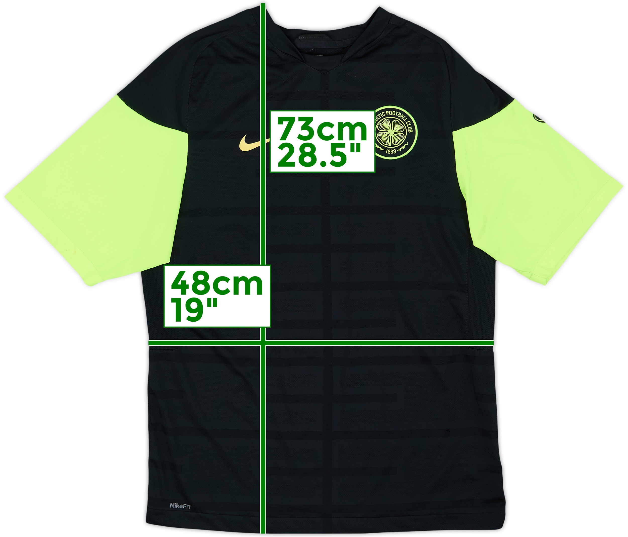 Celtic FC Nike シャツ Mサイズ 黒 240425514143-