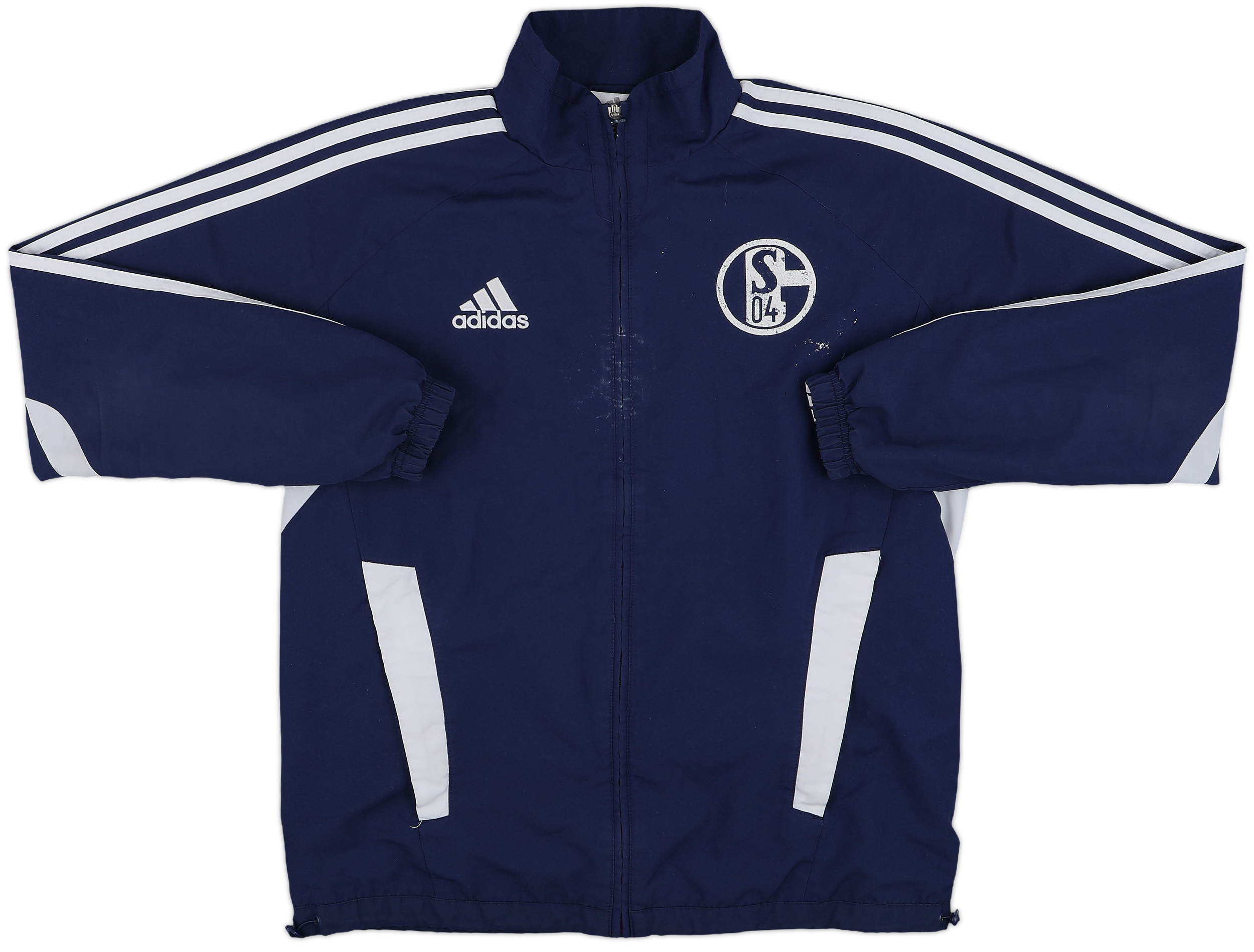 2010-11 Schalke adidas Track Jacket - 5/10 - (S)