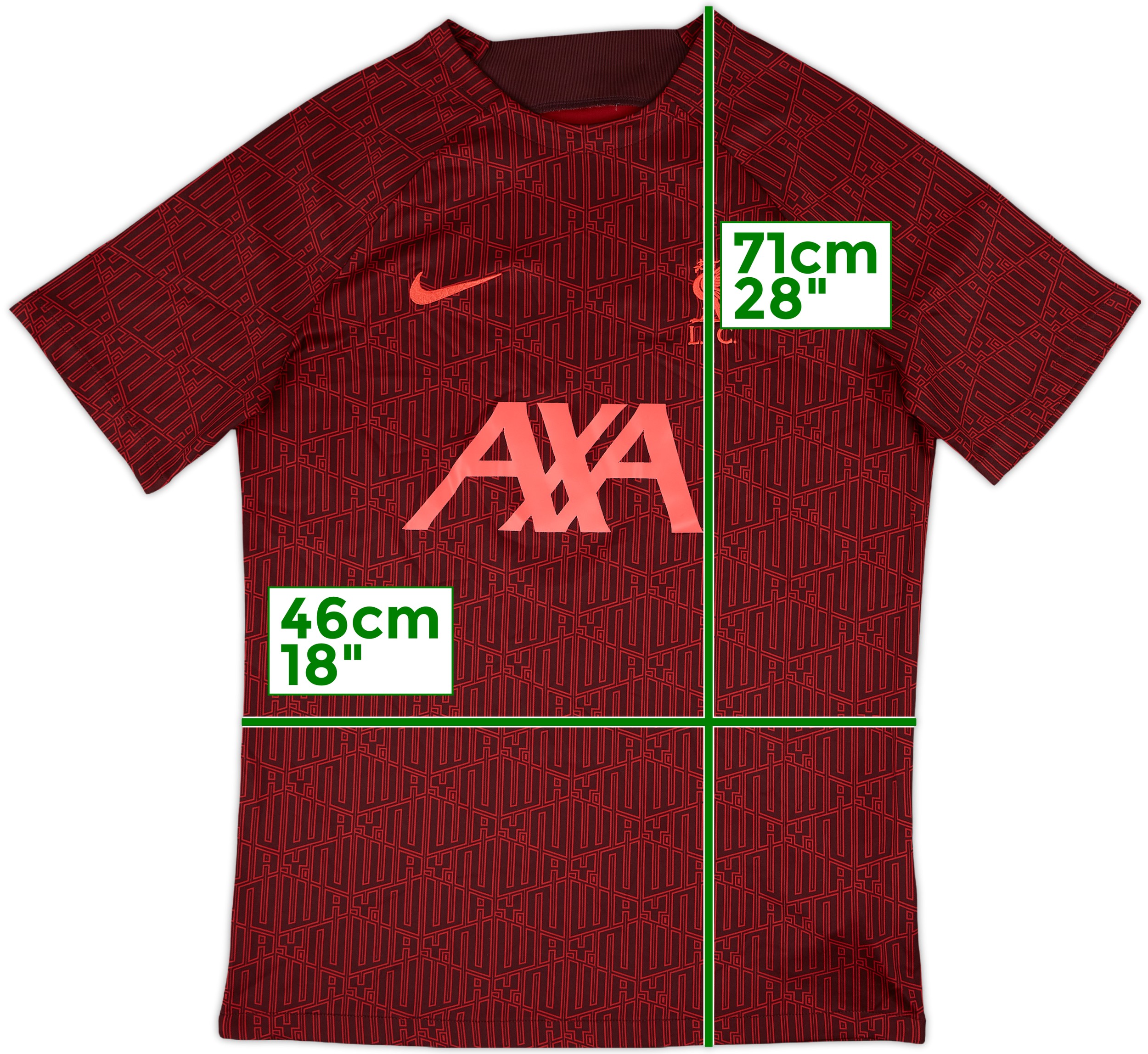豪華で新しい 2022-23 Liverpool Nike Training Shirt - 10/10 - (M) ウェア