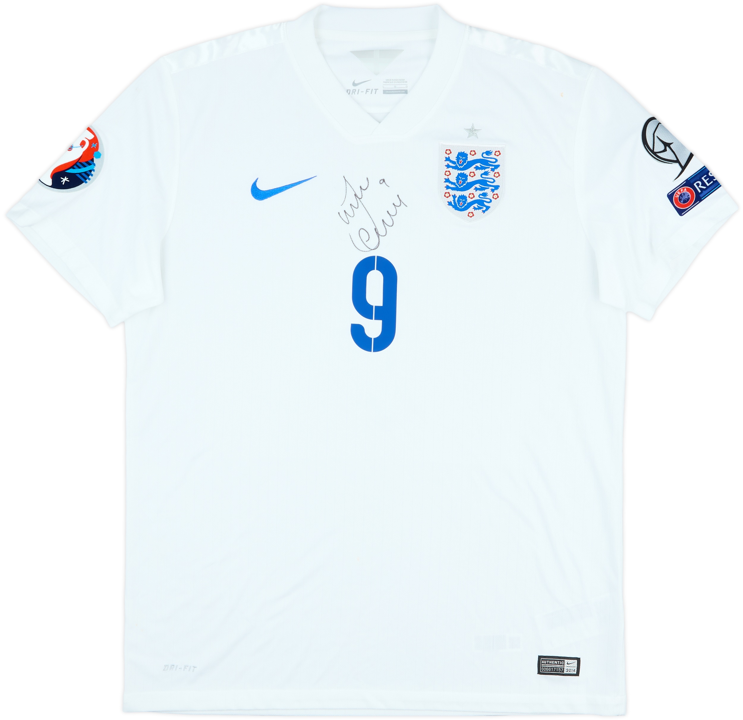 vardy england shirt