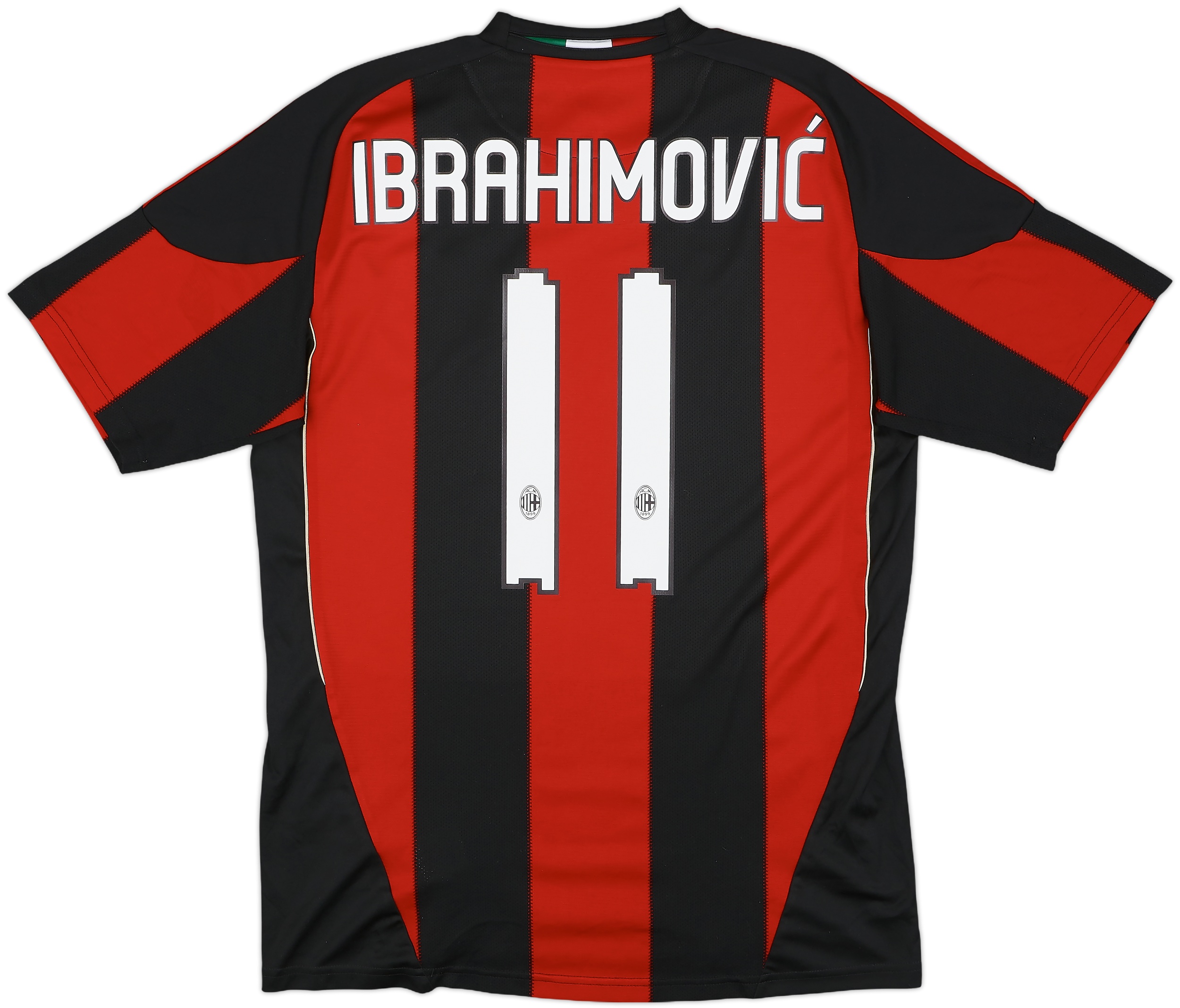 Maillot Vintage AC Milan 2010-2011 - Sans Joueur Ou Avec Ibrahimović, Prince, Pato - Neuf Avec étiquettes
