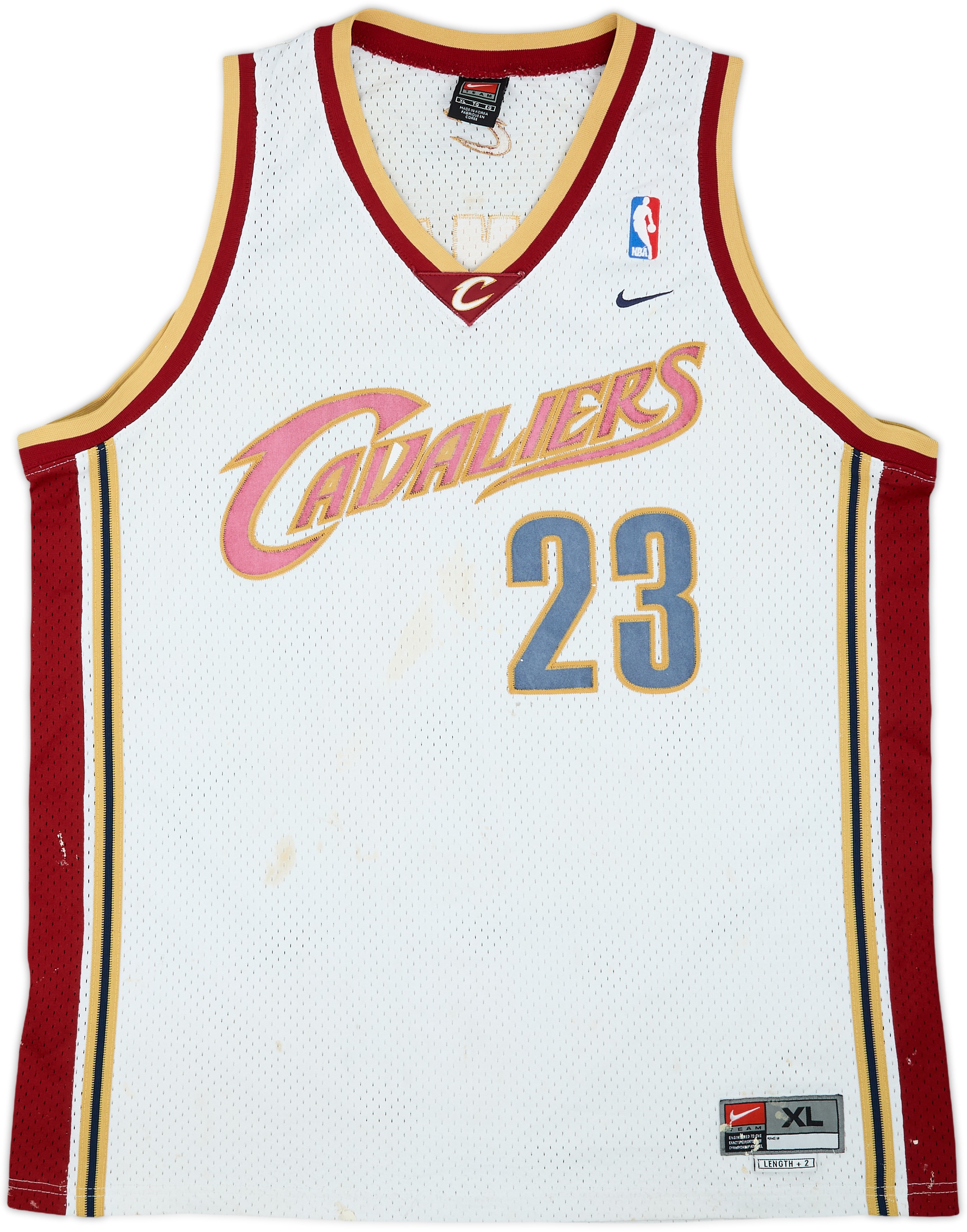 2003-04 Cleveland Cavaliers James #23 Nike Swingman Home Jersey