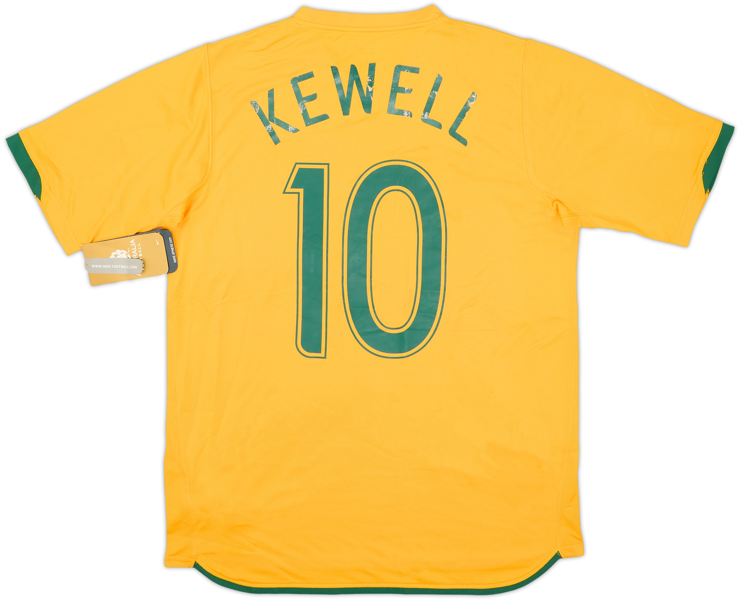 2006-08 Australia Home Shirt Kewell #10 (M)