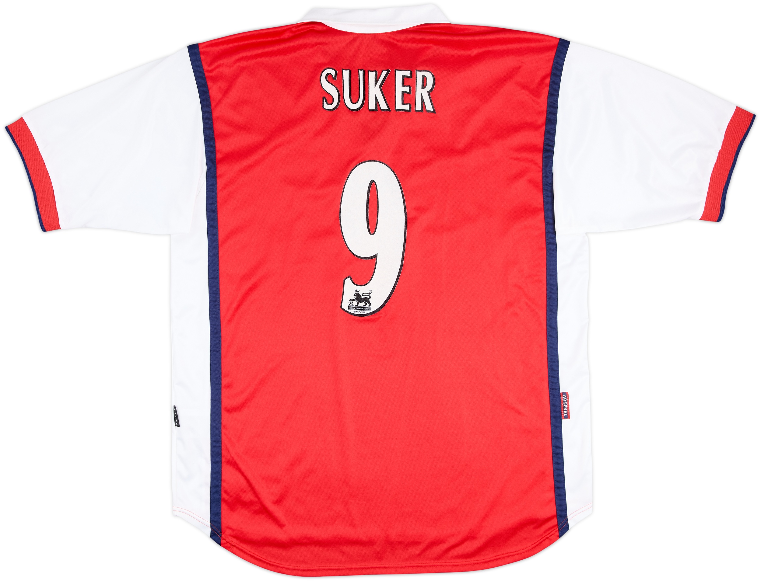 1999-00 Arsenal Home Shirt Suker #9 - 8/10 - (XL)