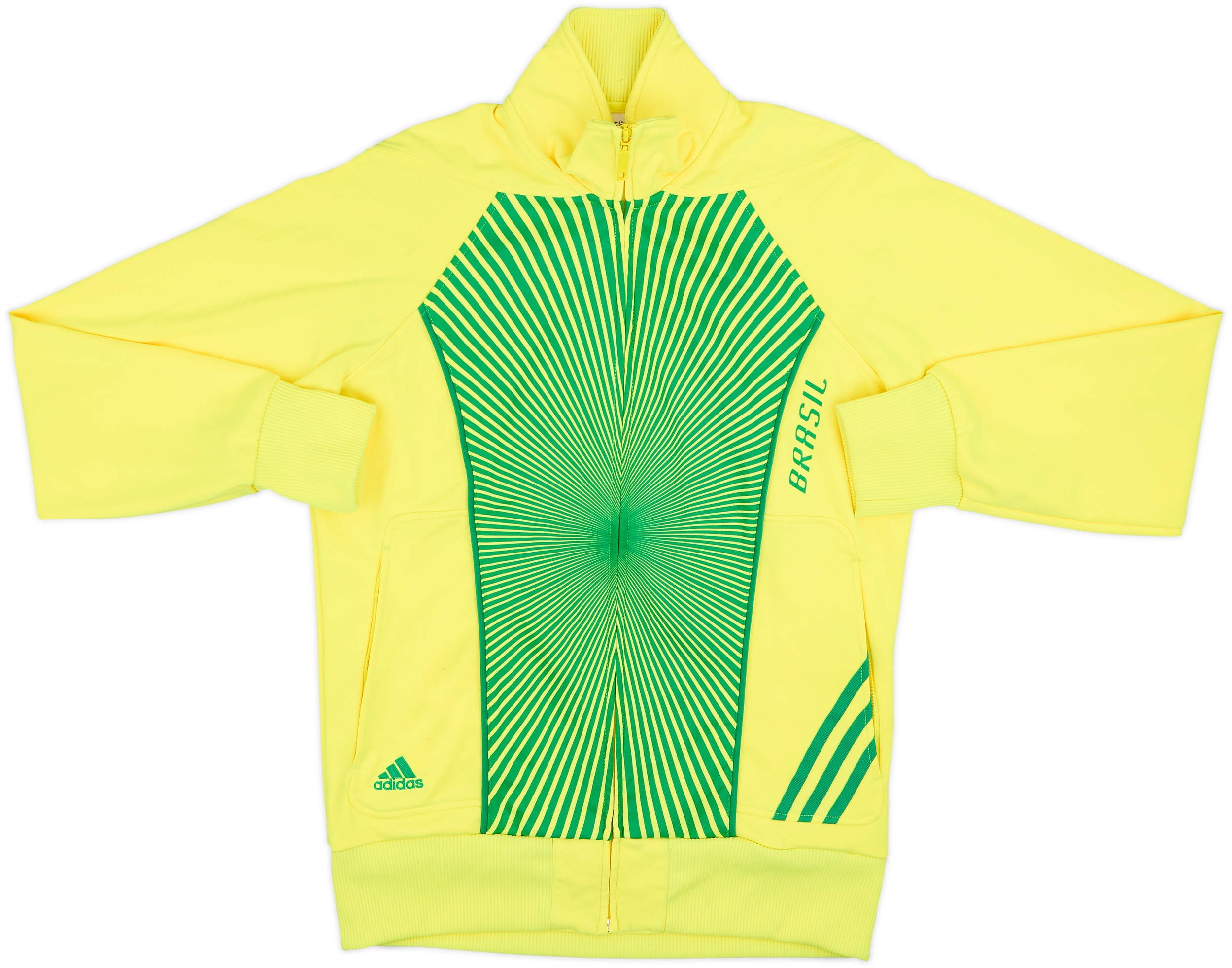2010-11 Brazil adidas Track Jacket - 7/10 - (M)