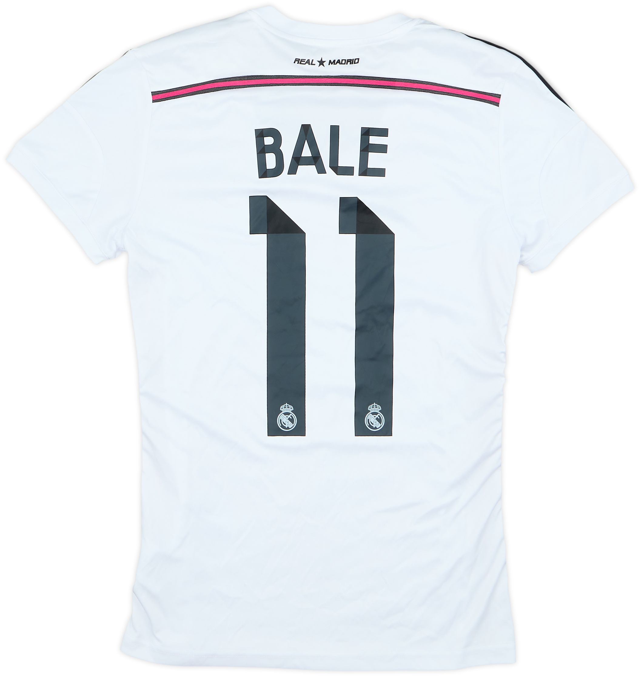 2014-15 Real Madrid Home Shirt Bale #11 - 7/10 - (Women's M)