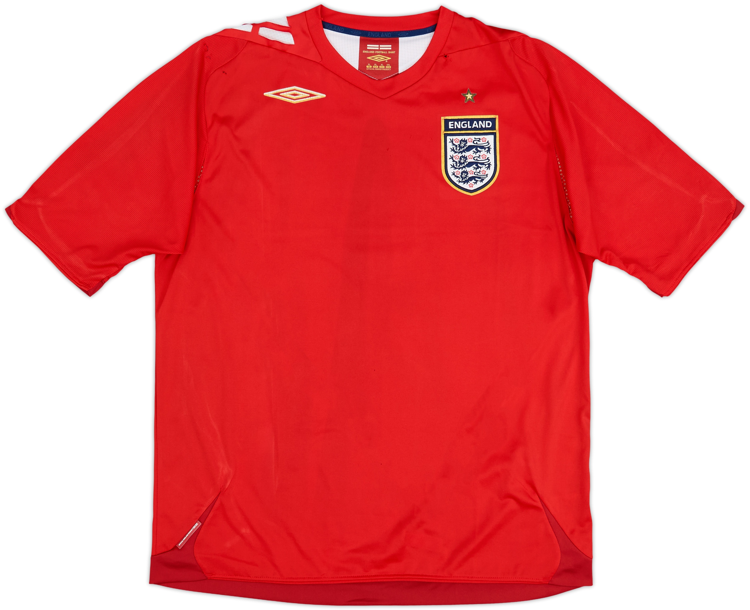 2006-08 England Away Shirt - 4/10 - (XL)
