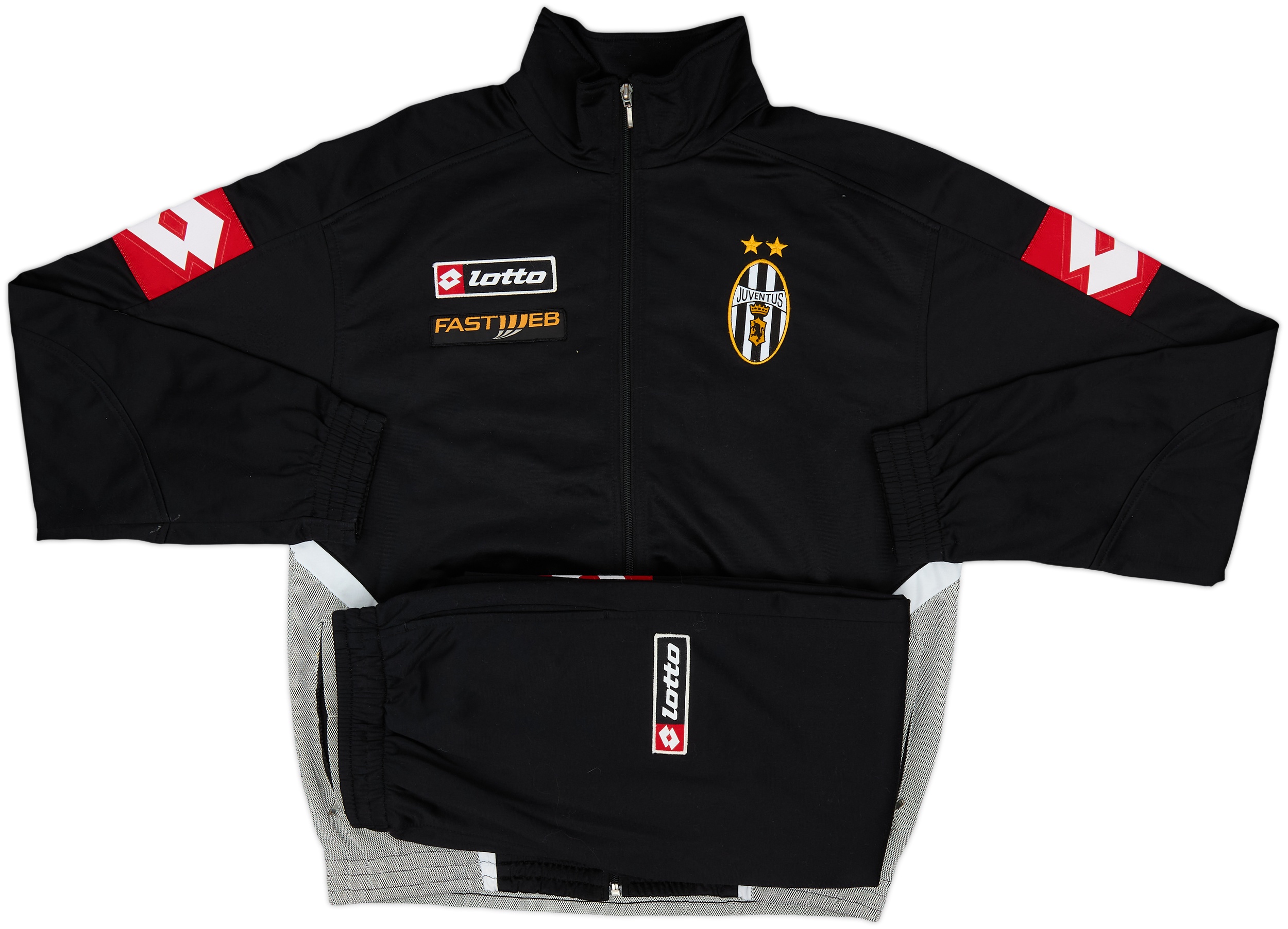2001-02 Juventus Lotto Tracksuit - 5/10 - (M/L)