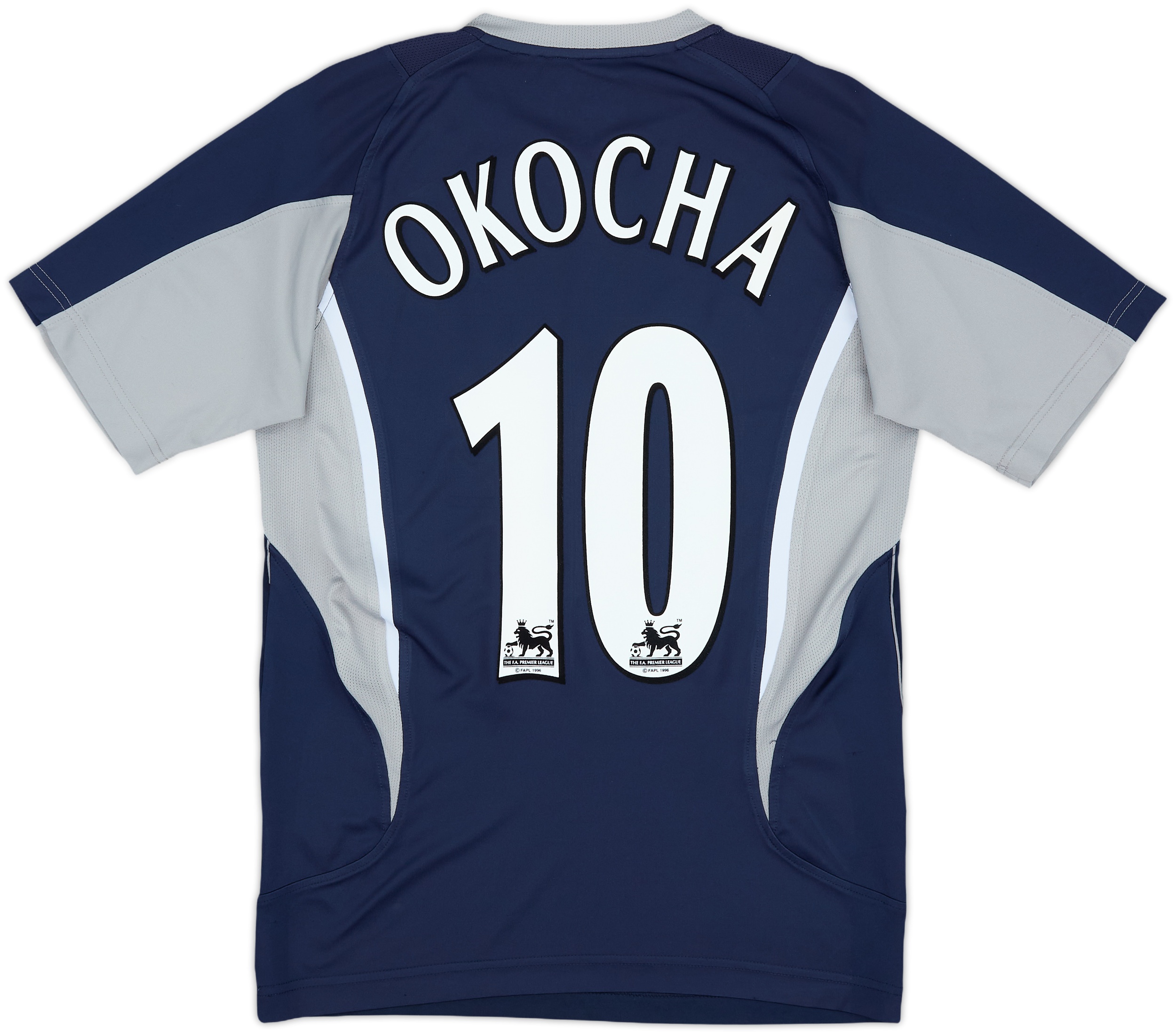 2005-07 Bolton Away Shirt Okocha #10 - 5/10 - (S)