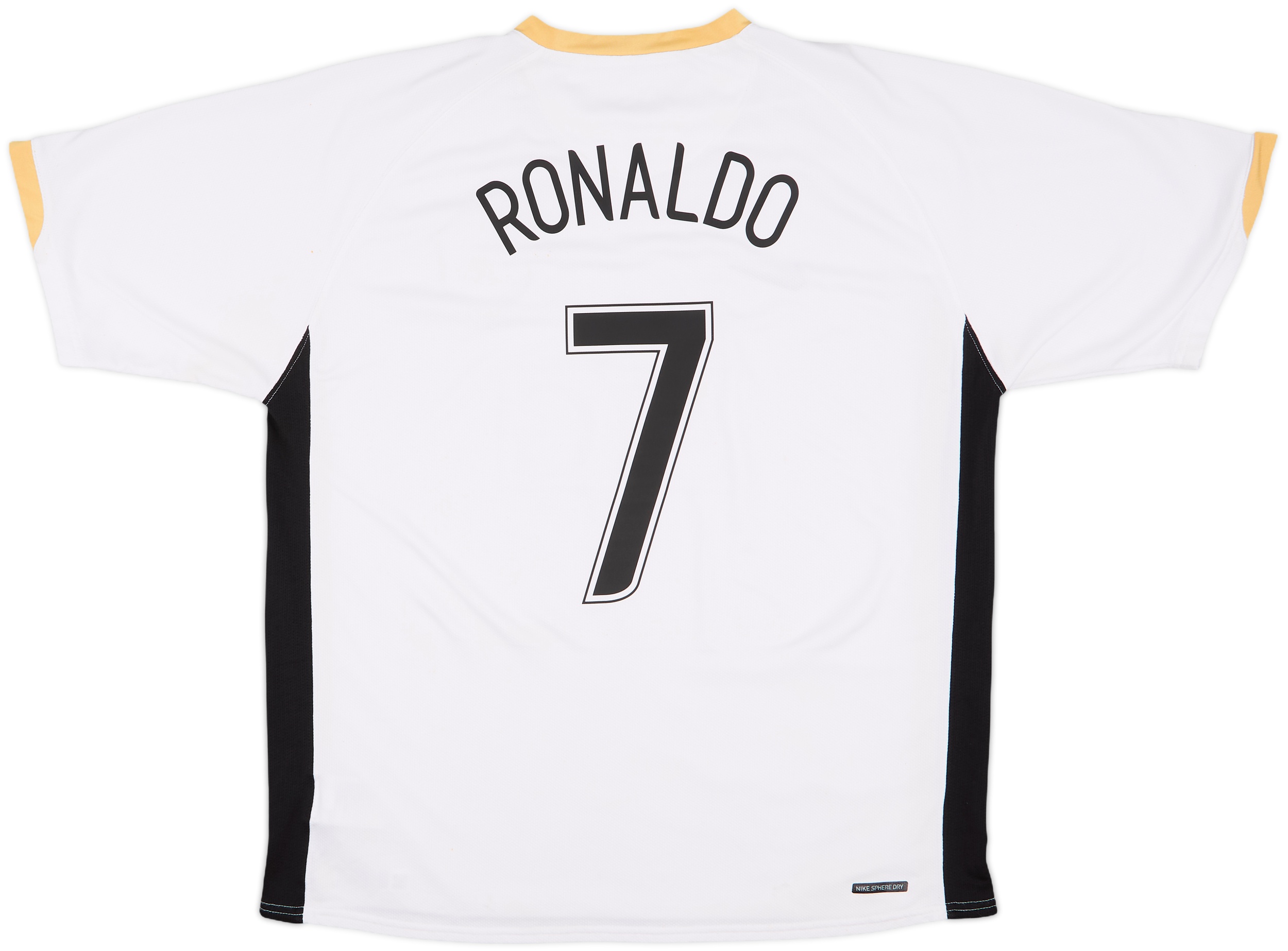RONALDO 7 赤 シャツ 2006/2007 RONALDO #7 UEFA MANCHESTER UNITED 2006/2007 SOCCER FOOTBALL