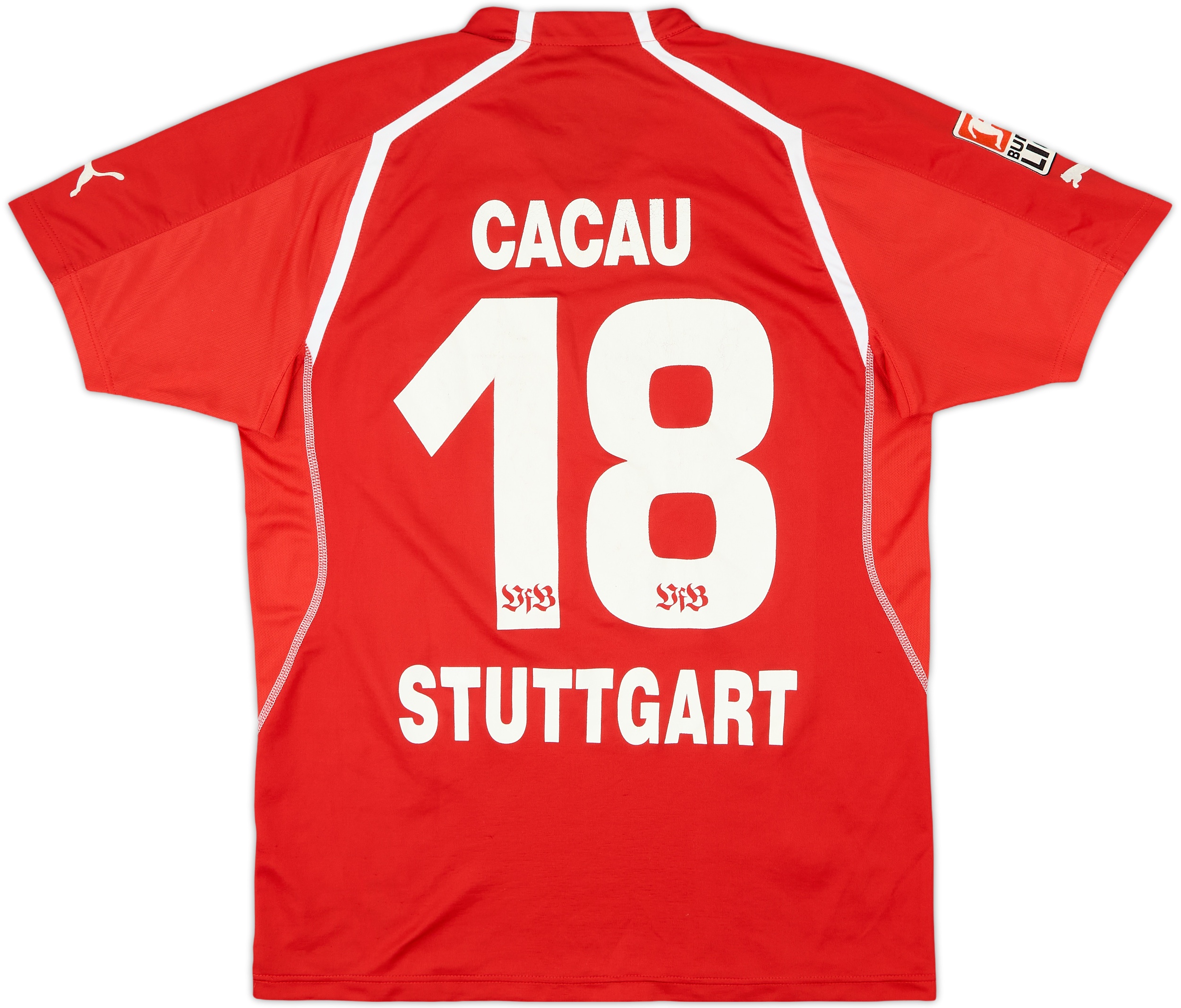 2004-05 Stuttgart Away Shirt Cacau #18 - 5/10 - (L)