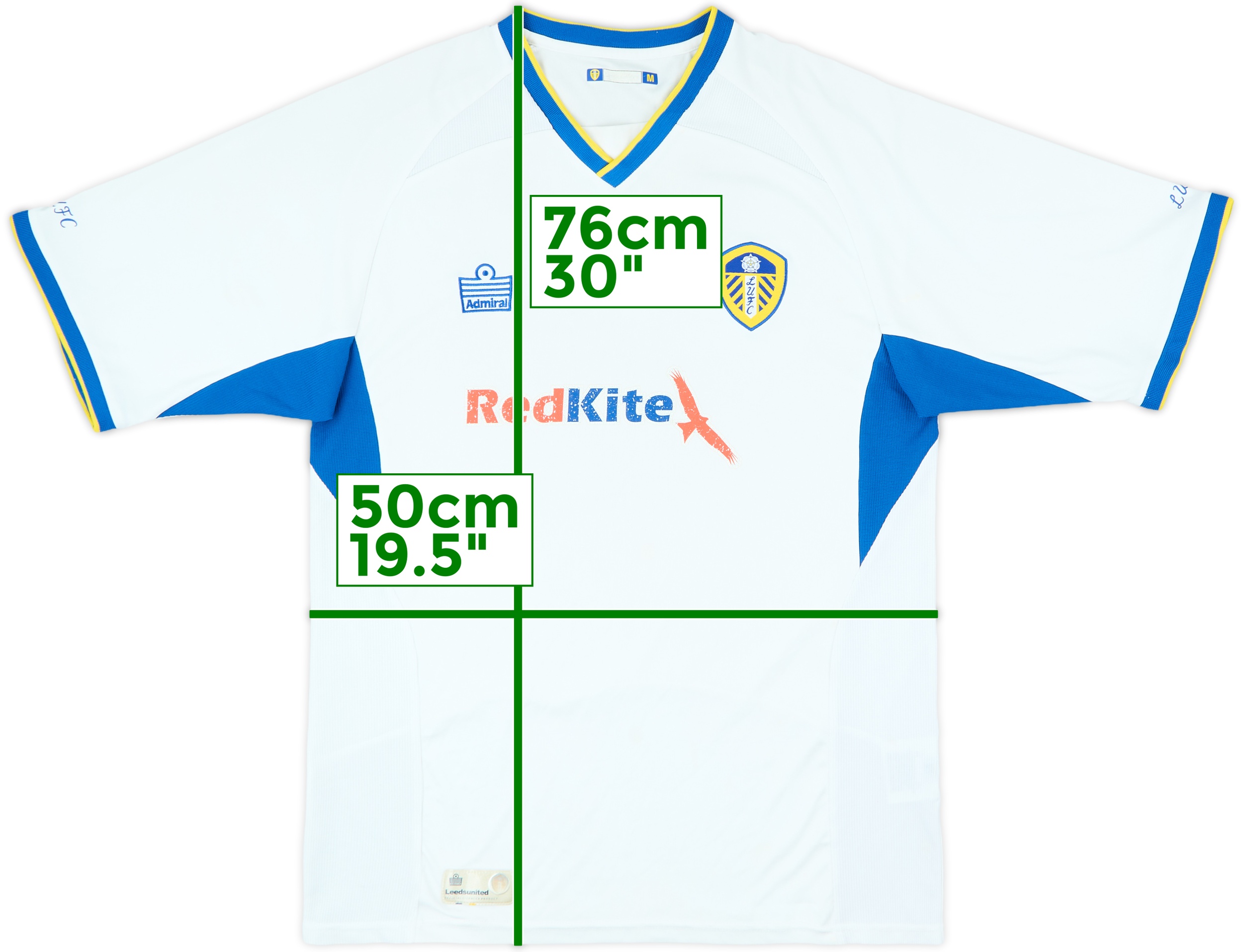 Leeds United 2001-03 Third Shirt (M) (Excellent) (Gray 7