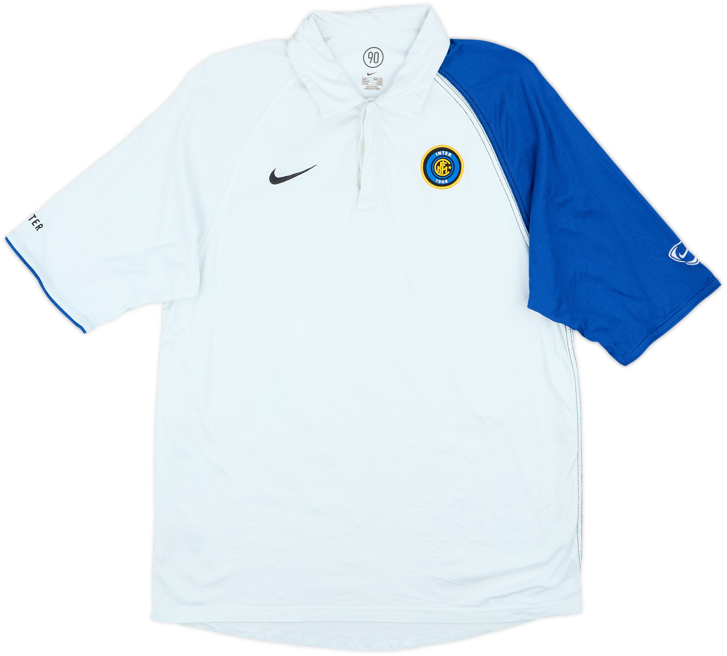 2004-05 Inter Milan Nike Polo Shirt - 6/10 - (L)