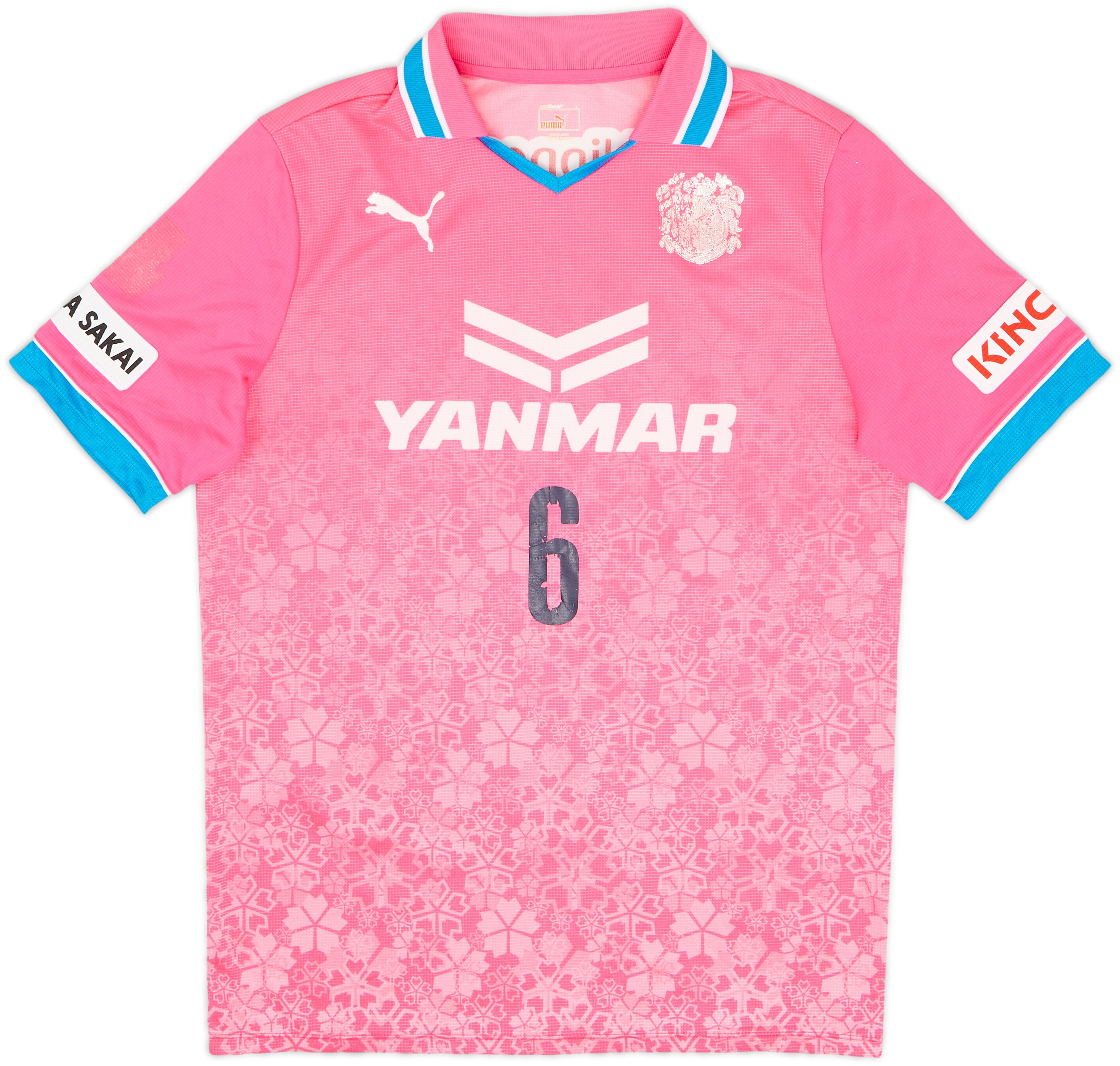 2015 Cerezo Osaka Third Shirt Hotaru #6 - 3/10 - (L)