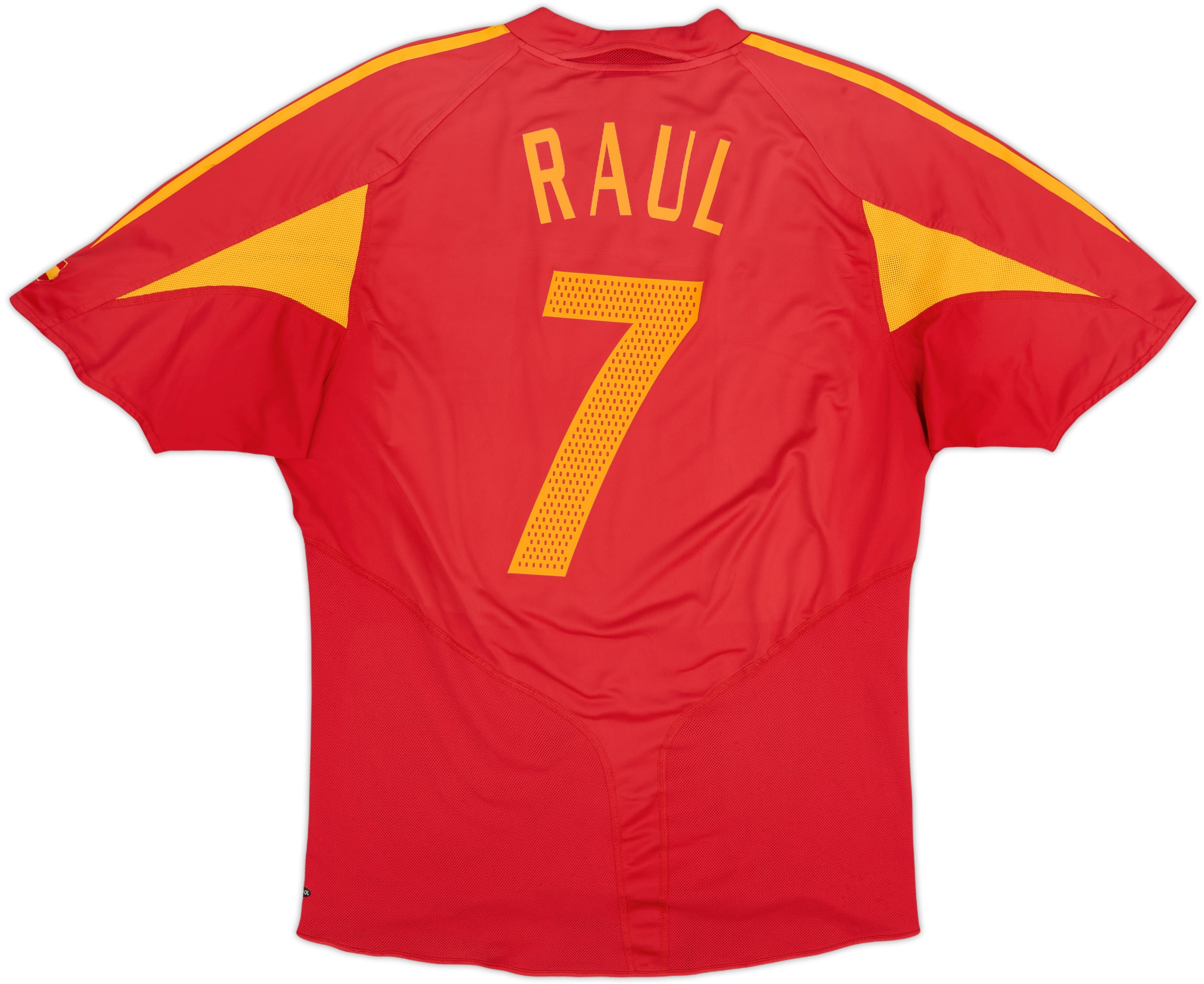 スペイン代表 RAÚL 10 Mサイズ 2004-06 Spain Home Shirt Raul #7 - 5/10 - (XL)
