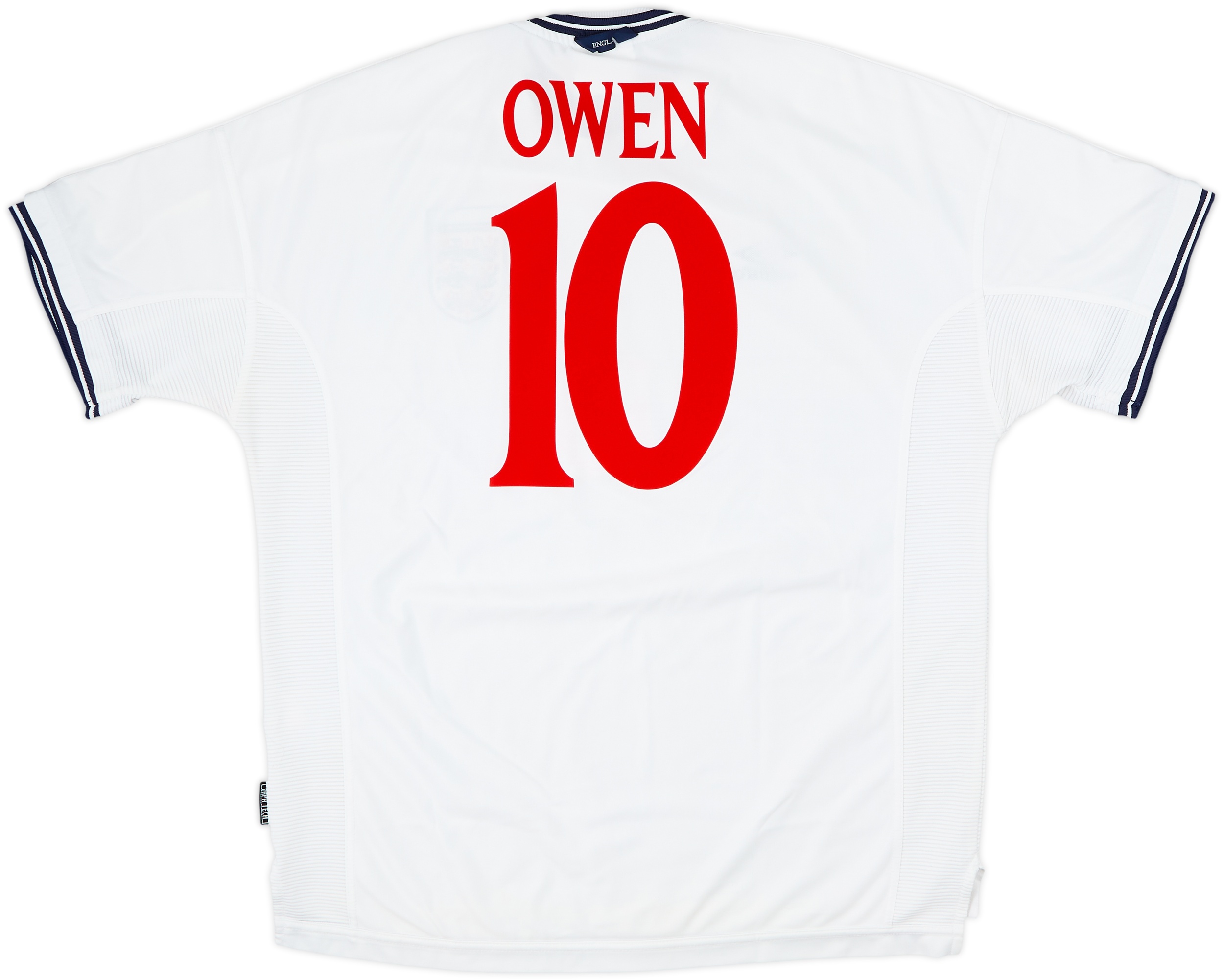 1999-01 England Home Shirt Owen #10 - 8/10 - (XXL)