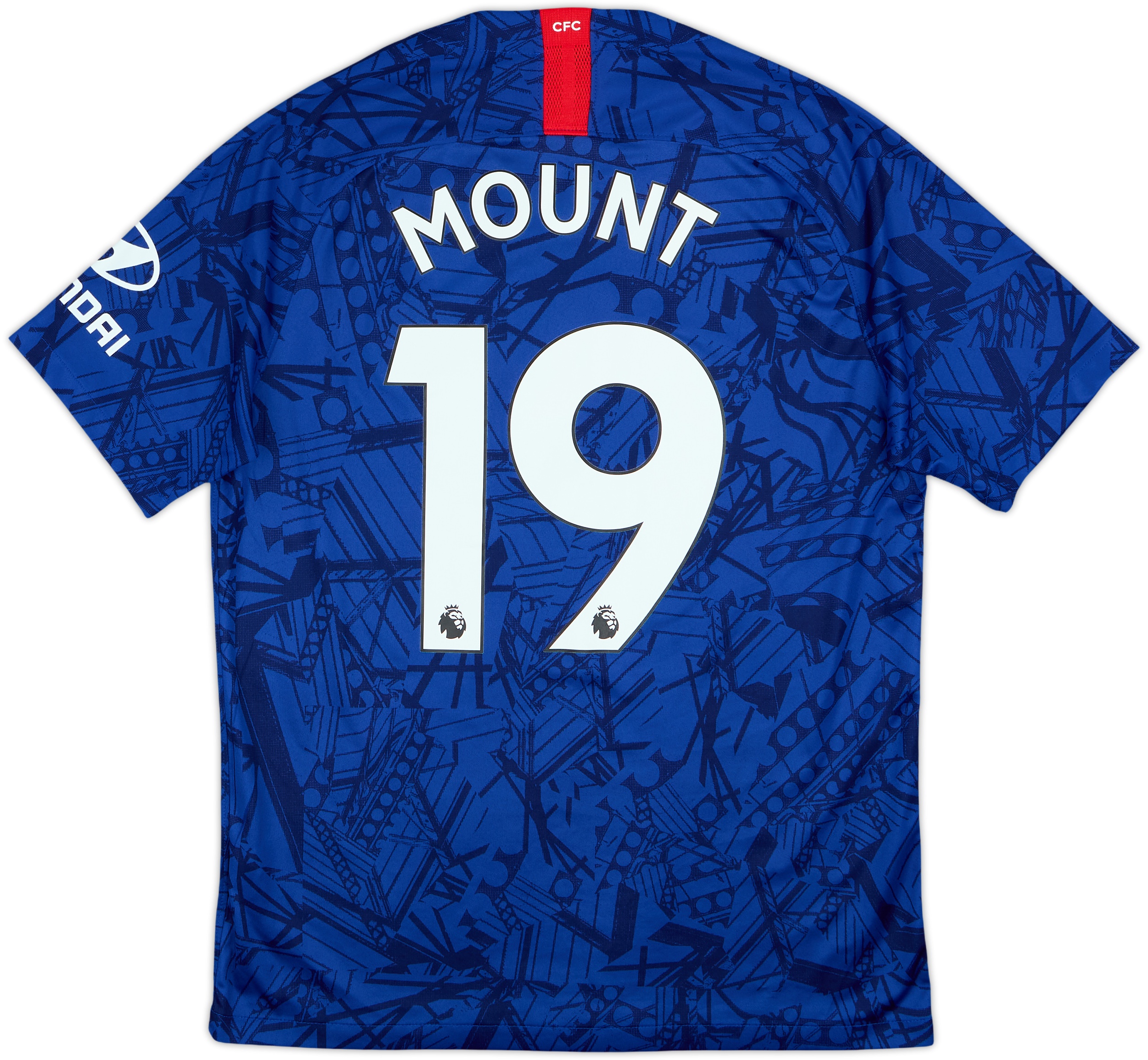 2019-20 Chelsea Home Shirt Mount #19 - 8/10 - (M)