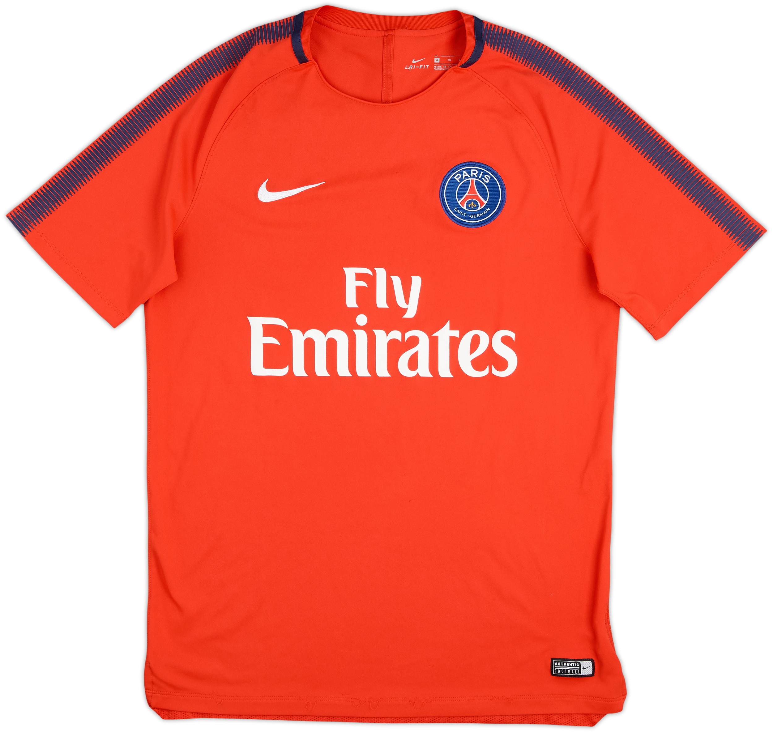 2017-18 Paris Saint-Germain Nike Training Shirt - 7/10 - (XL)