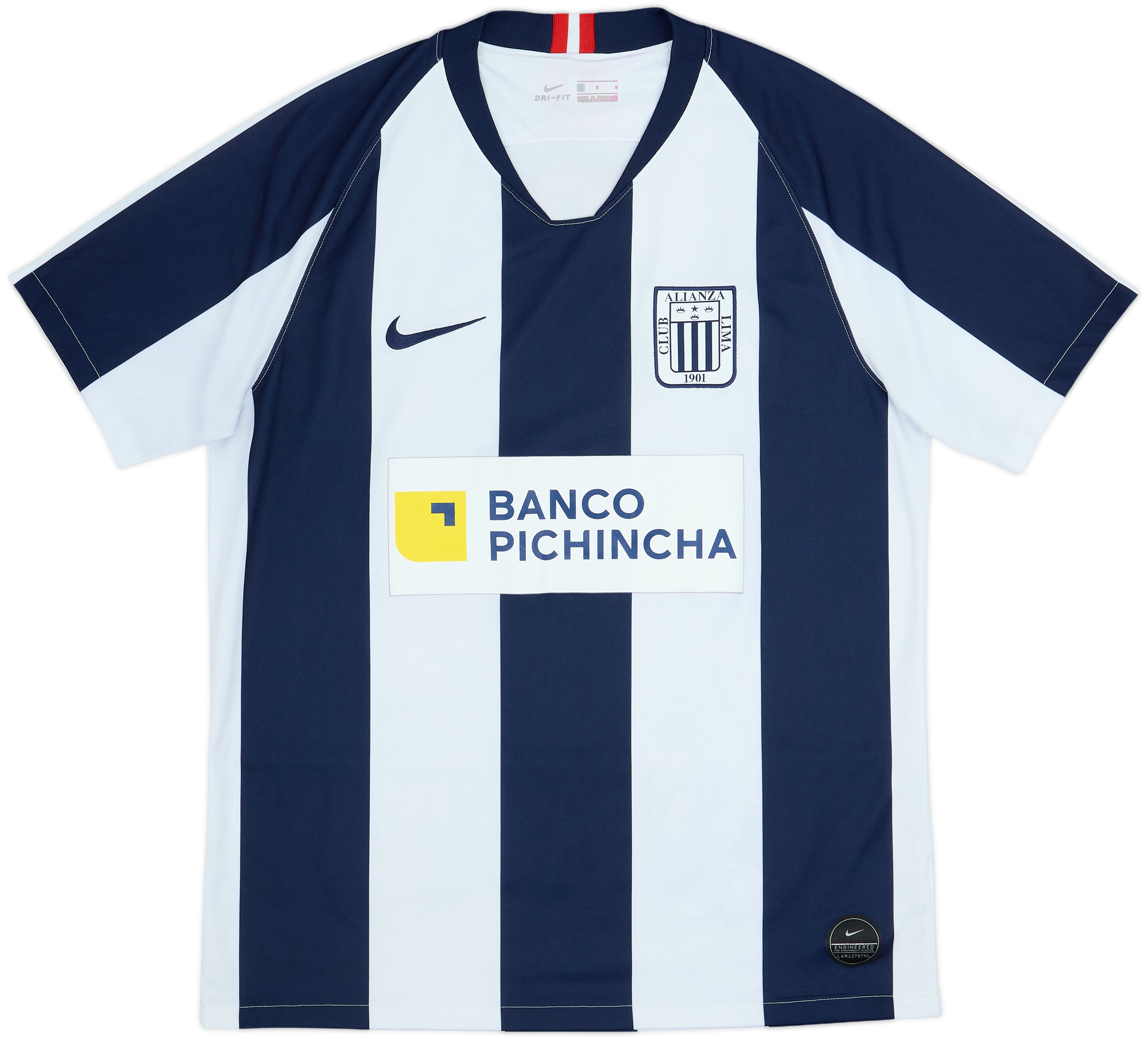 2020 Alianza Lima Home Shirt - 7/10 - (L)