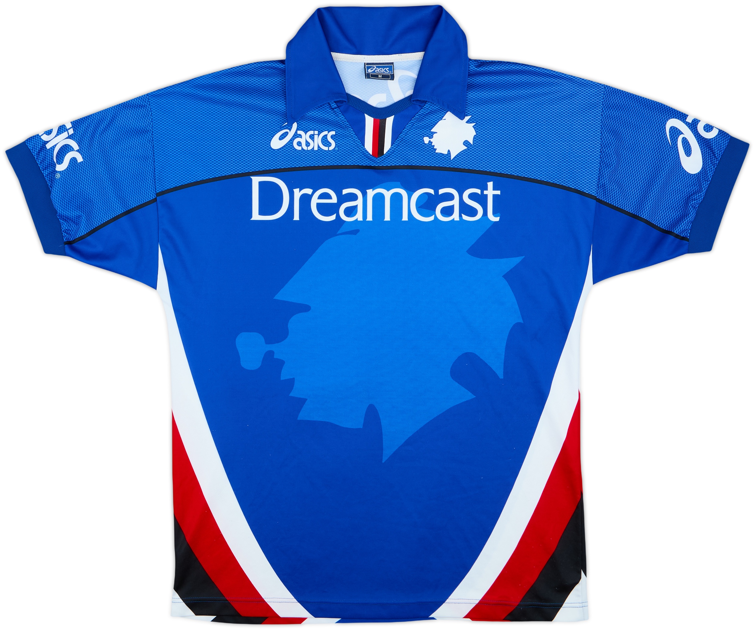 1999-00 Sampdoria Asics Training Shirt - 8/10 - (M)