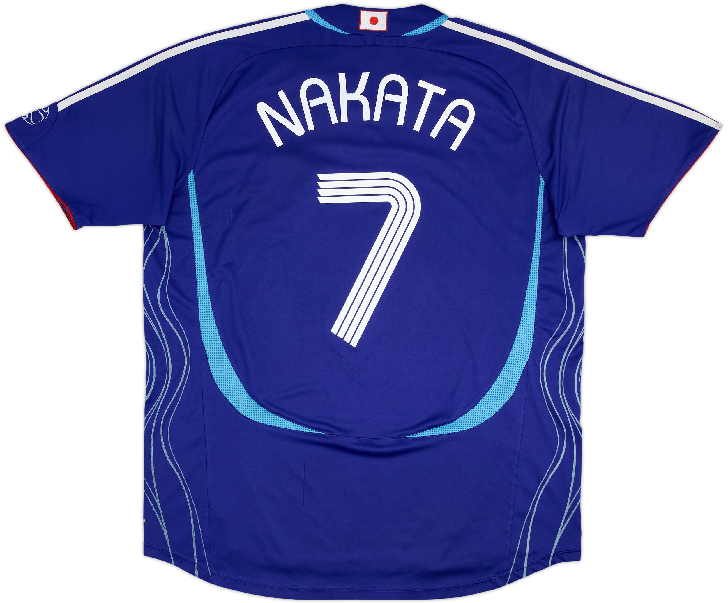 2006-08 Japan Home Shirt Nakata #7 - 5/10 - (XXL)