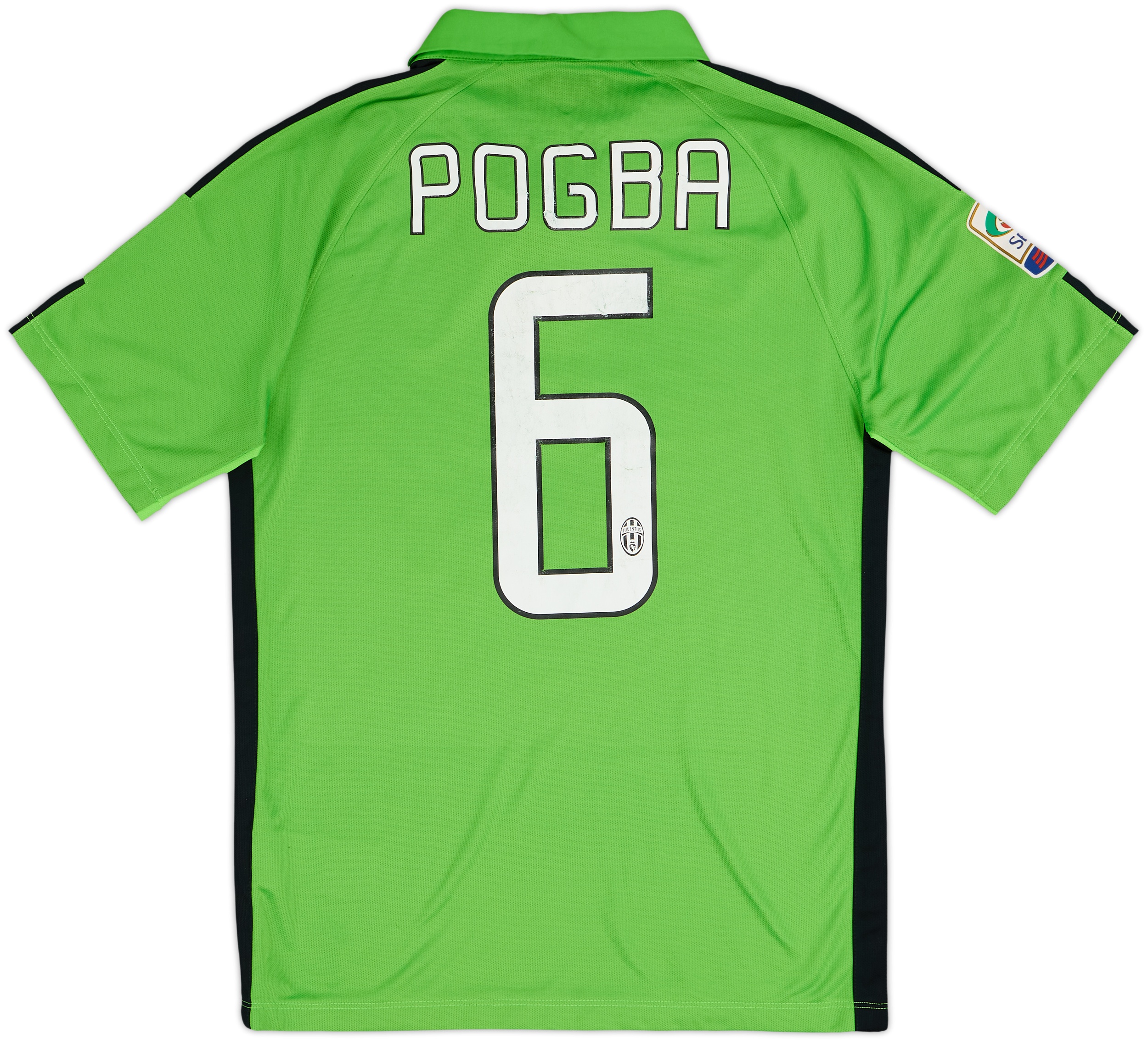 Pogba Juventus Green Jersey Paul Pogba Juventus Fc Controls Ball
