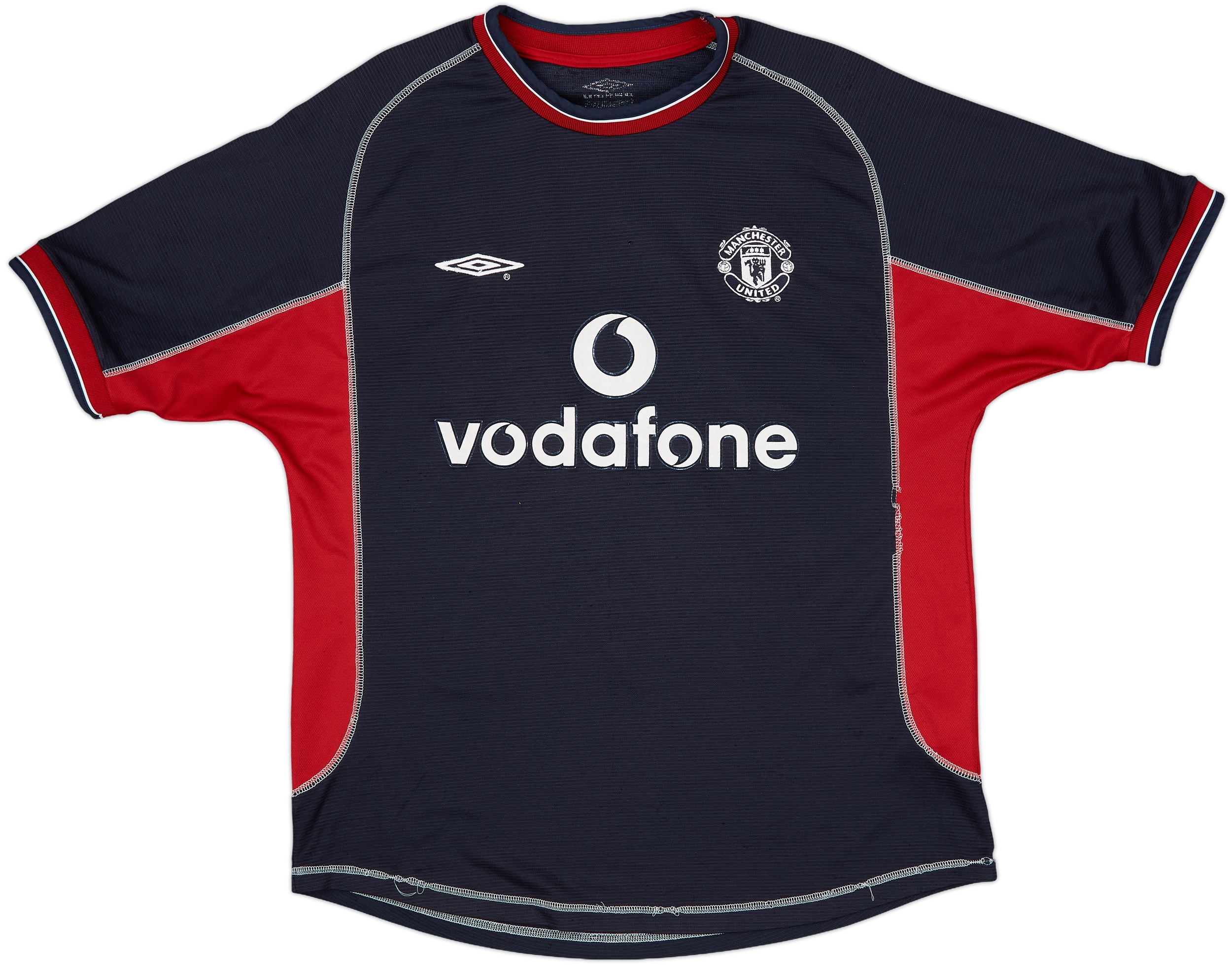 ァッション人気ブランドランキング Beckham Shirt Third United Manchester 2000-01 #7 (L) - 7/10 - ウェア