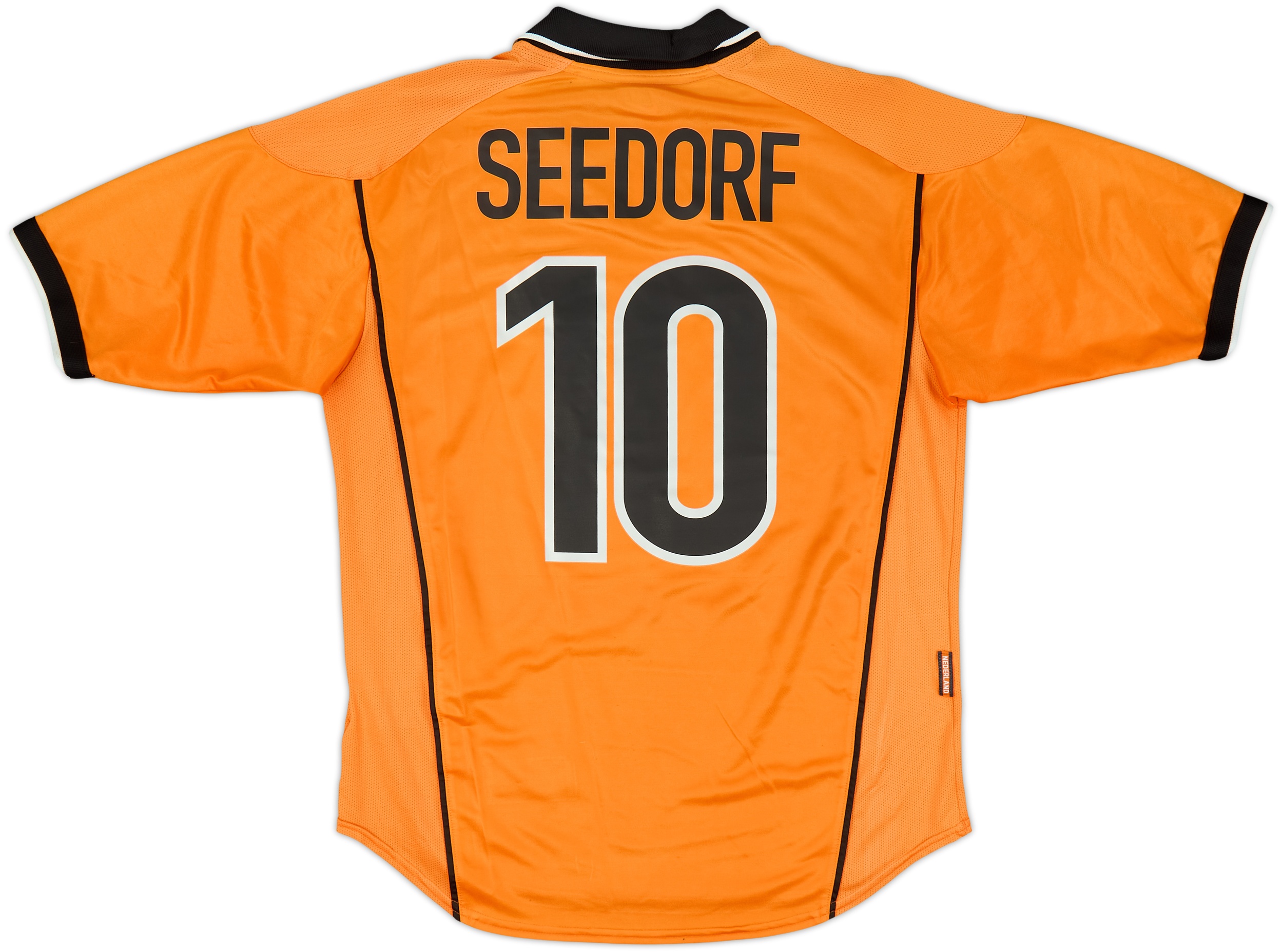 1998-00 Netherlands Home Shirt Seedorf #10 - 8/10 - (M)