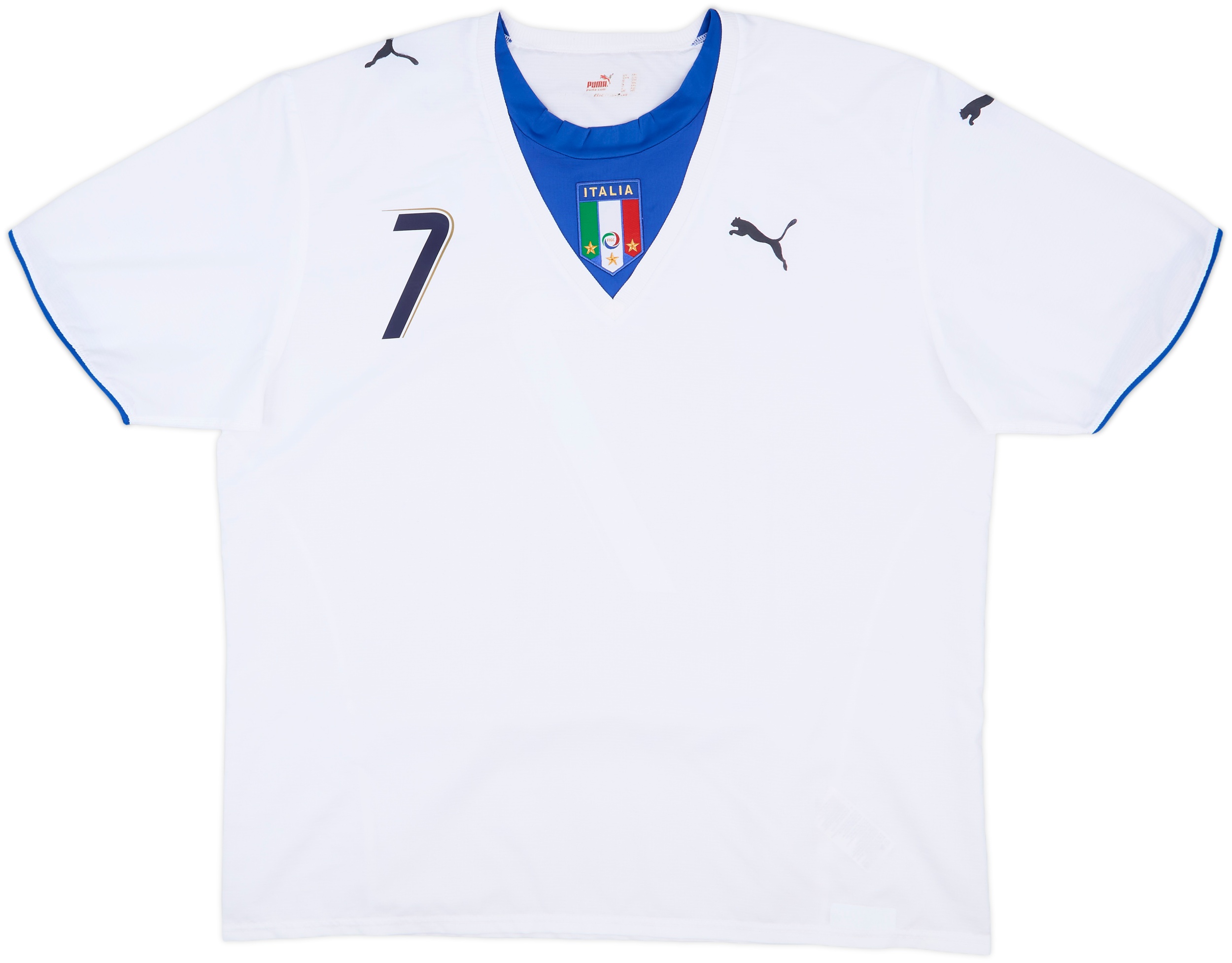 2006 Italy Away Shirt Del Piero #7 - 9/10 - (XXL)