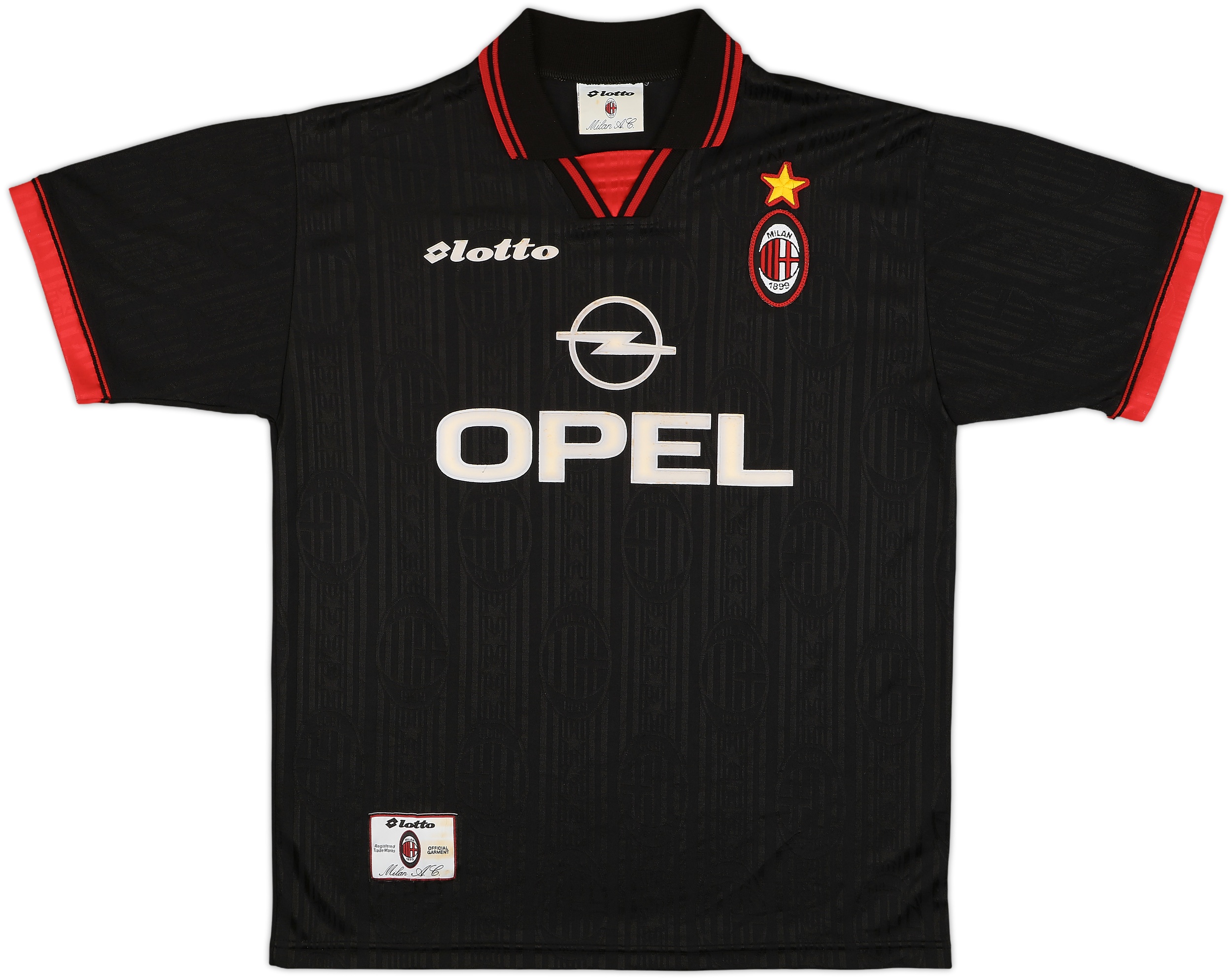 1996-97 AC Milan Third Shirt - 8/10 - (L)