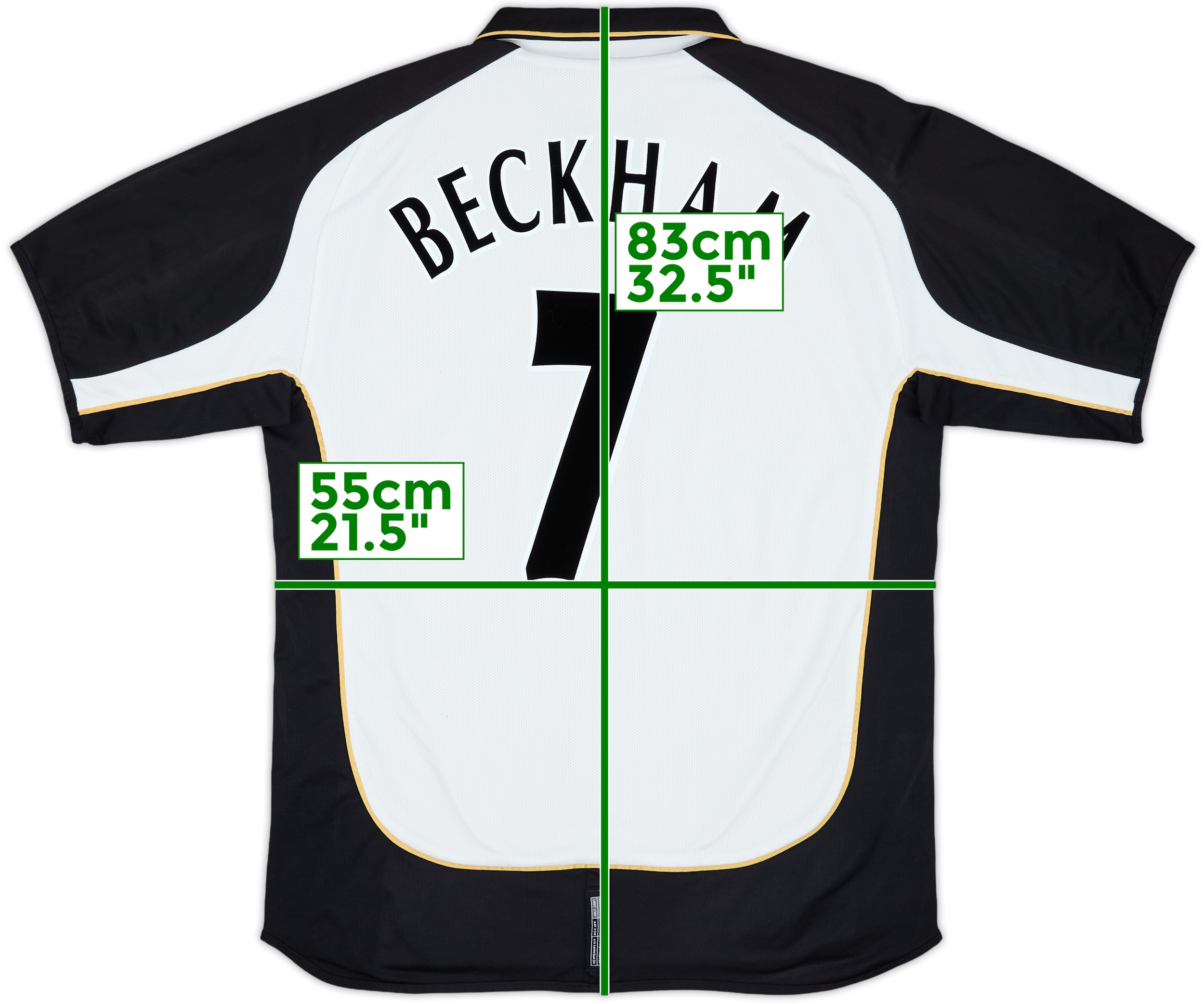 【正規01/02マンチェスターU away 3rd L/S Beckham#7】 正規01/02マンチェスターU away 3rd L/S Beckham#7】 - メルカリ