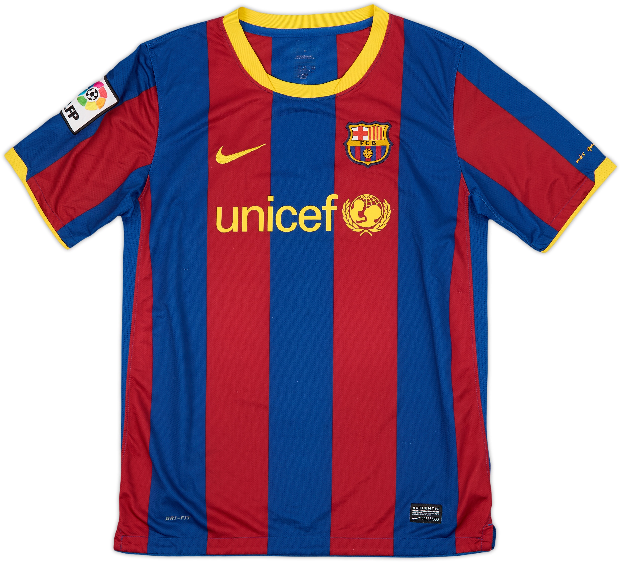 FC Barcelona MESSI 10番セットアップ MEN'S UEFA LEO MESSI FC BARCELONA 2010/2011 FOOTBALL SOCCER