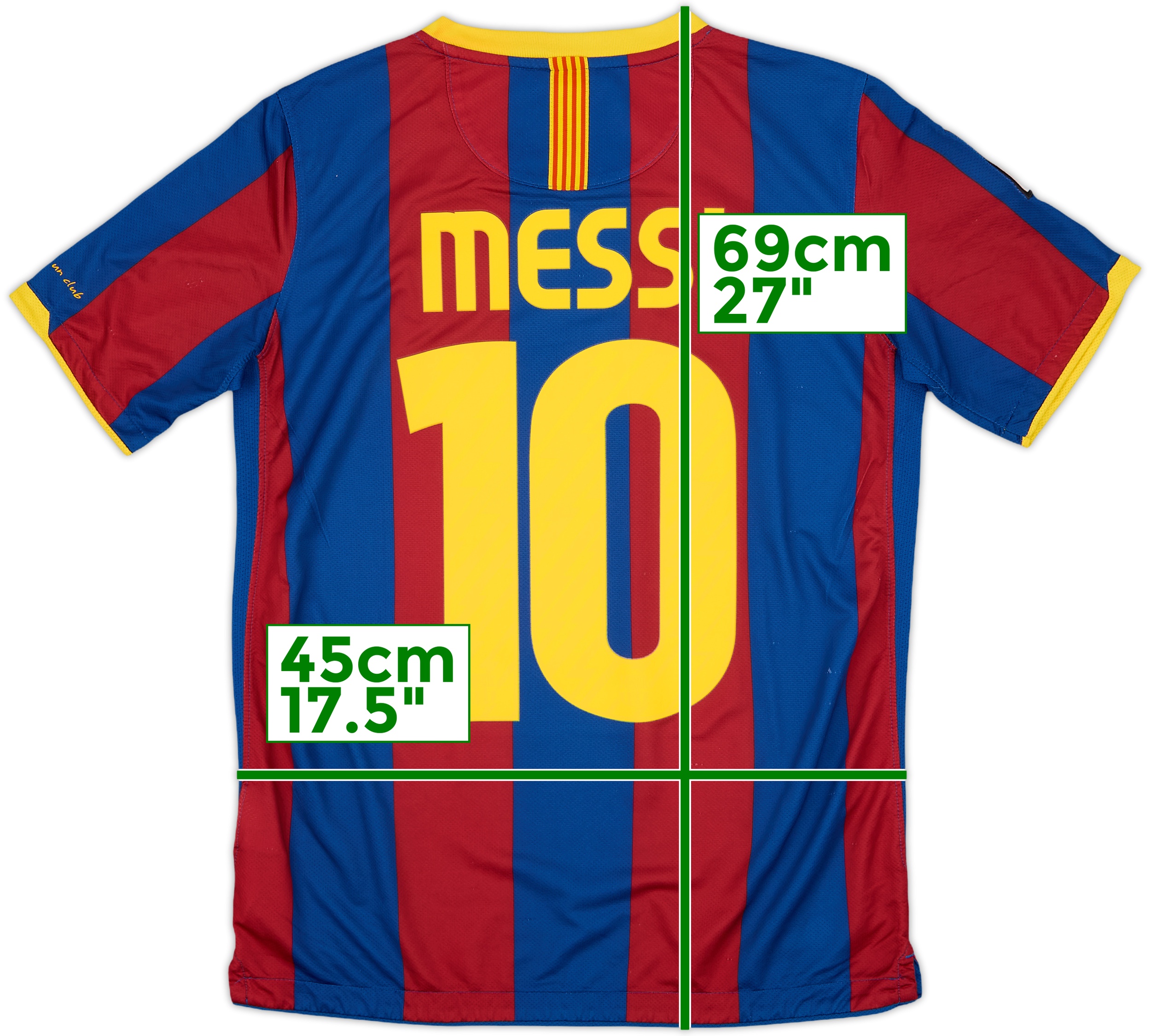 FC Barcelona Messi 10 kit shirt ユニフォーム s-l400.jpg
