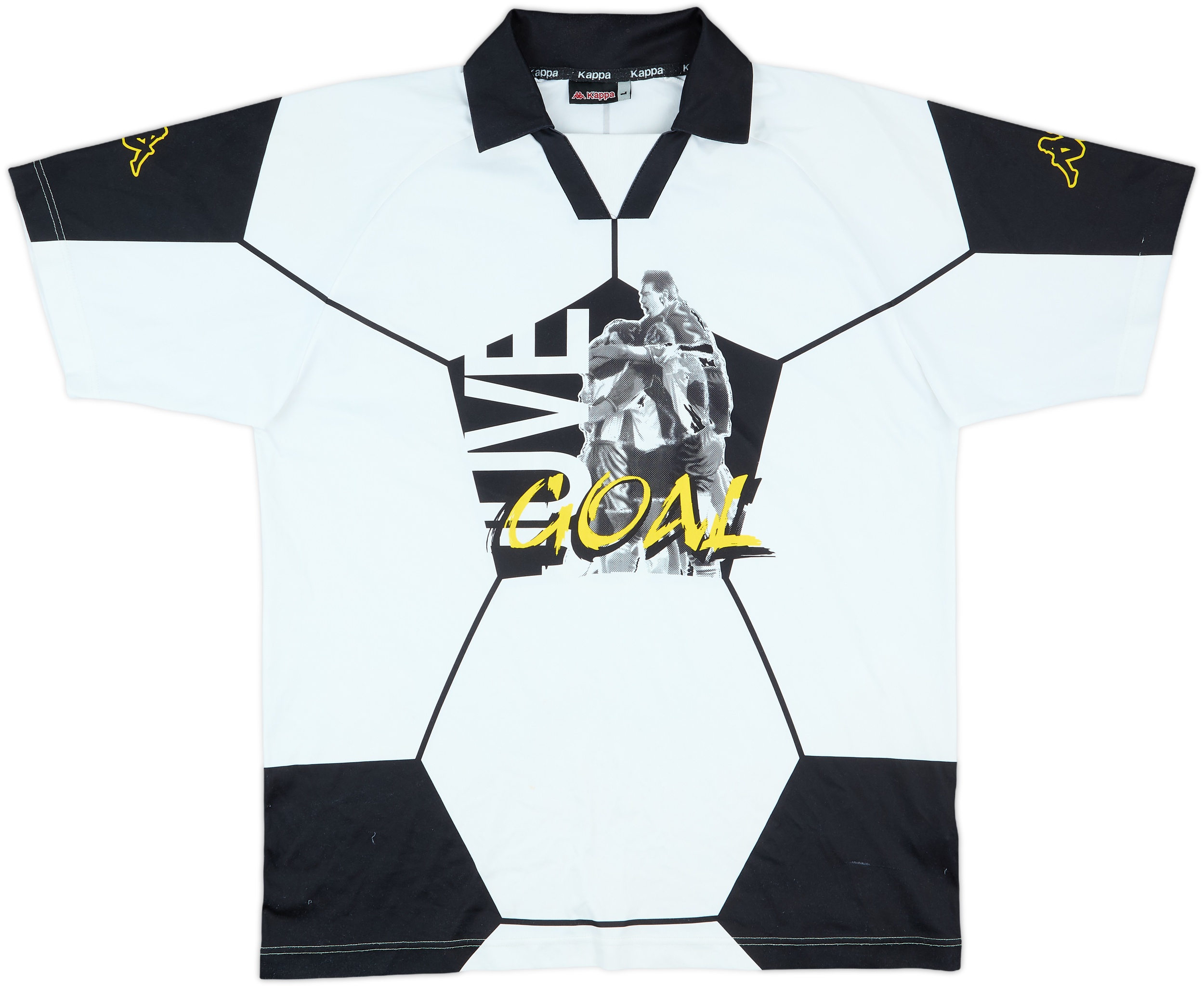 1995-96 Juventus Kappa Graphic Shirt - 8/10 - (L)