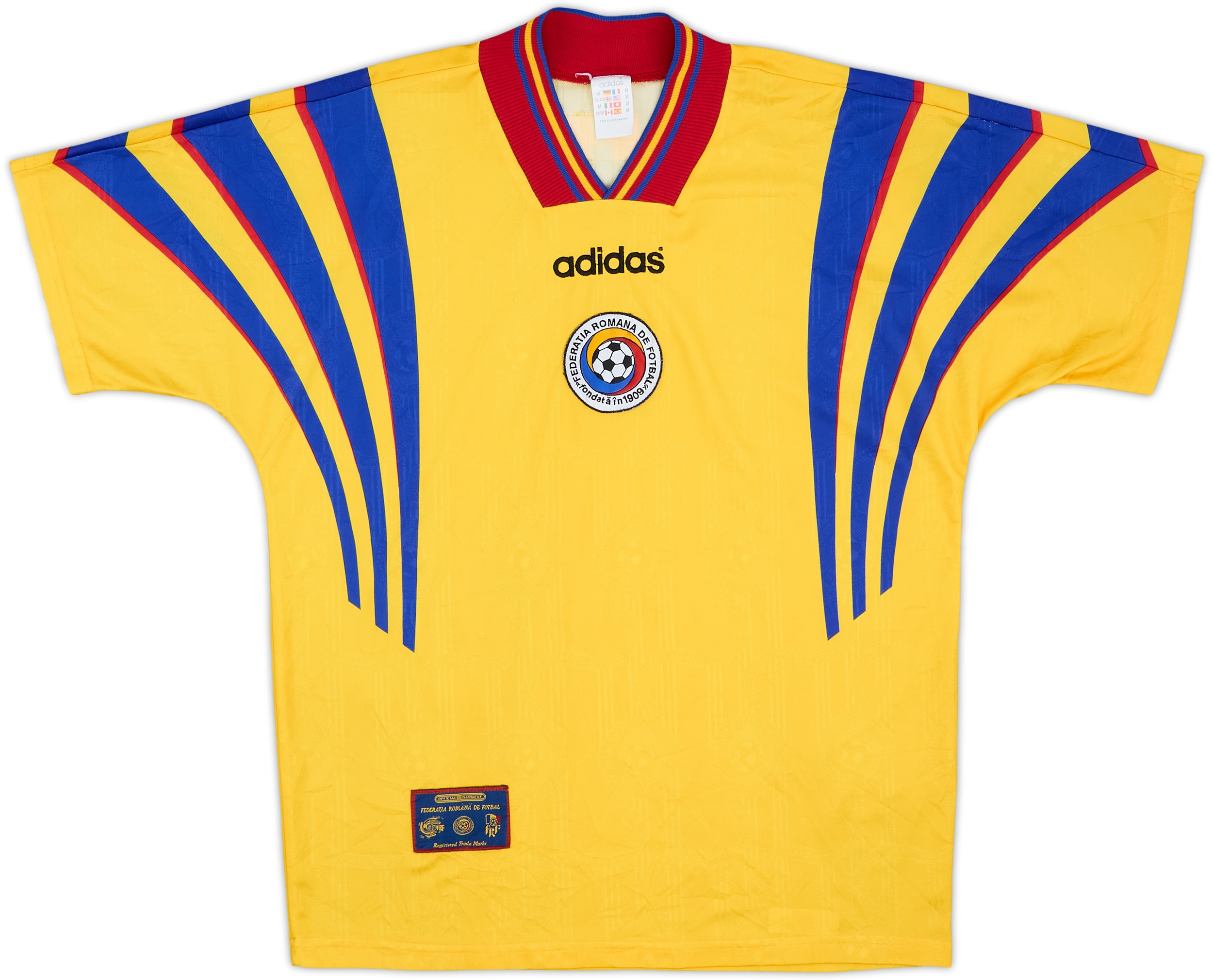 1996-98 Romania Home Shirt - 8/10 - (M)