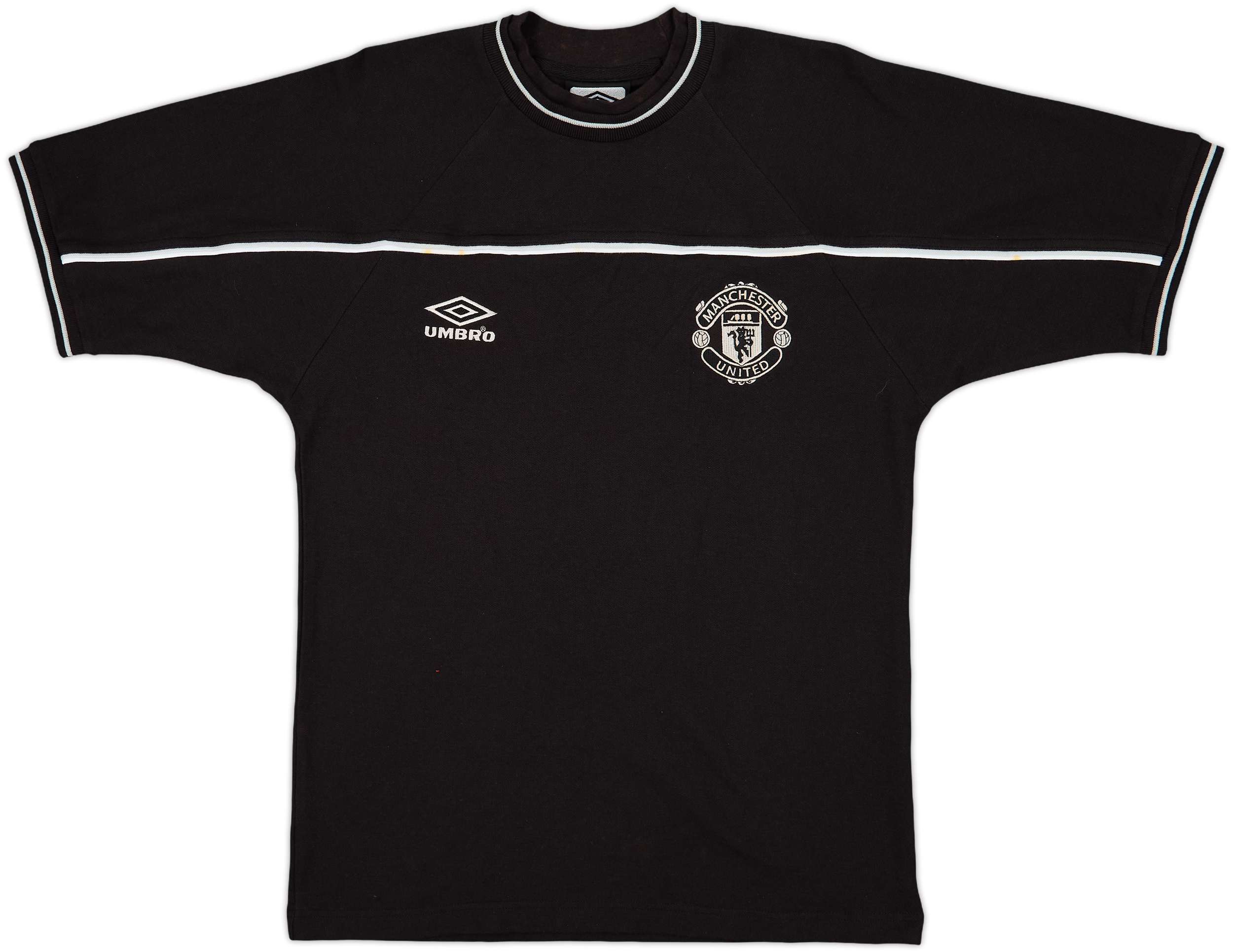 1999-00 Manchester United Umbro Cotton Tee - 9/10 - (S)
