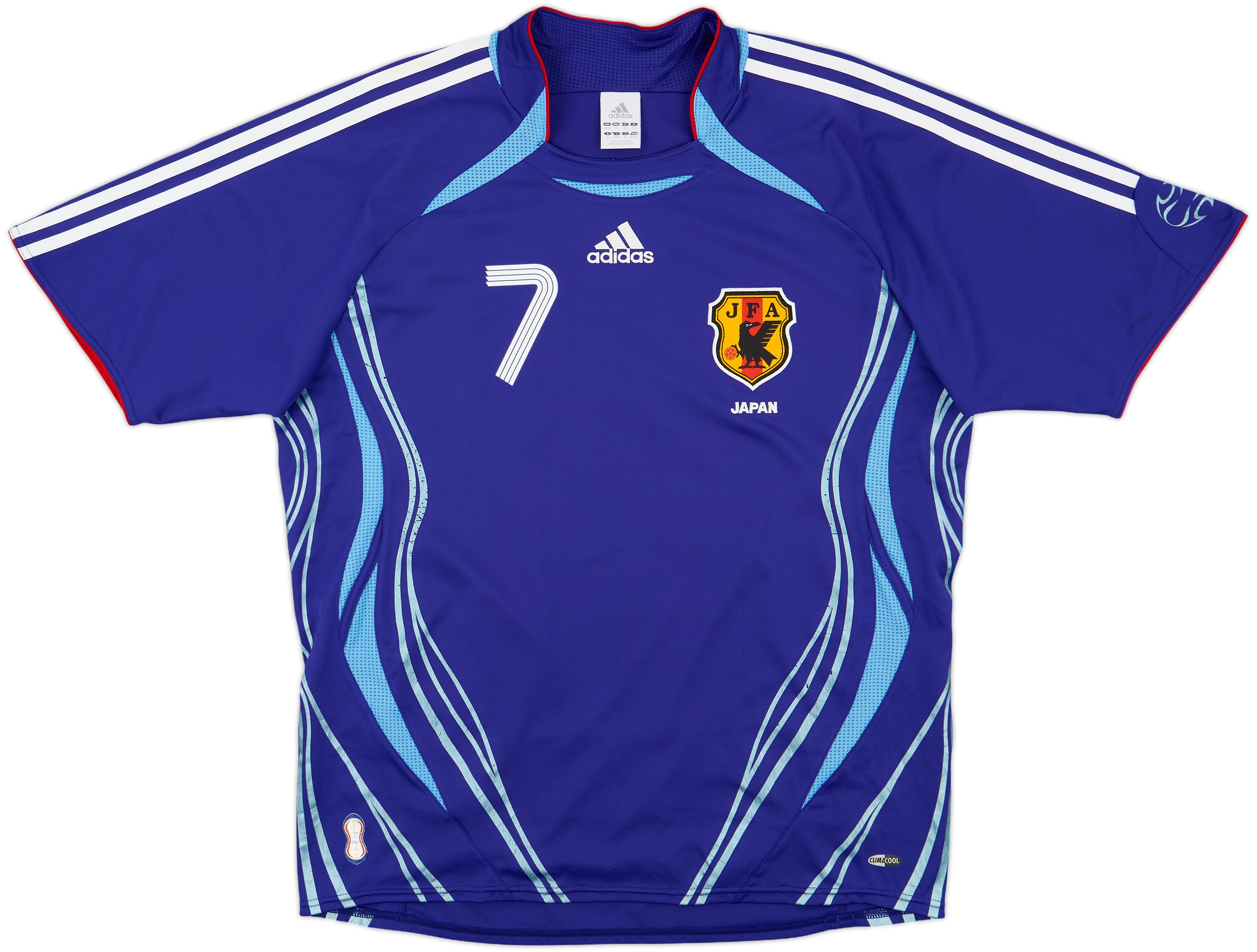 2006-08 Japan Home Shirt Nakata #7 - 7/10 - (M/L) 2006-08 Japan Home Shirt Nakata #7 - 7/10 - (M/L)