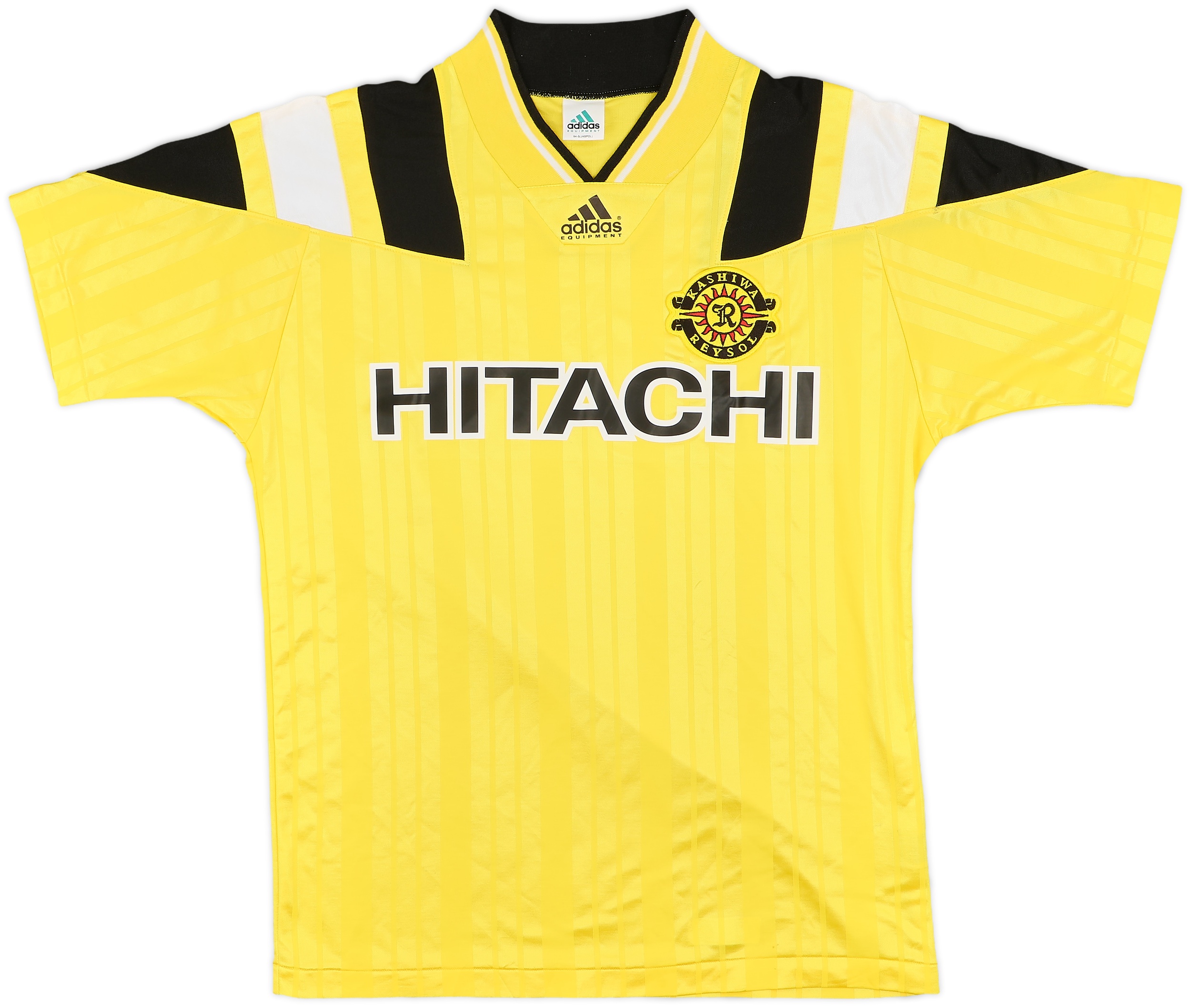 KASHIWA REYSOL イエローユニフォーム 18番 1992 Kashiwa Reysol Home Shirt - 9/10 - (M/L)