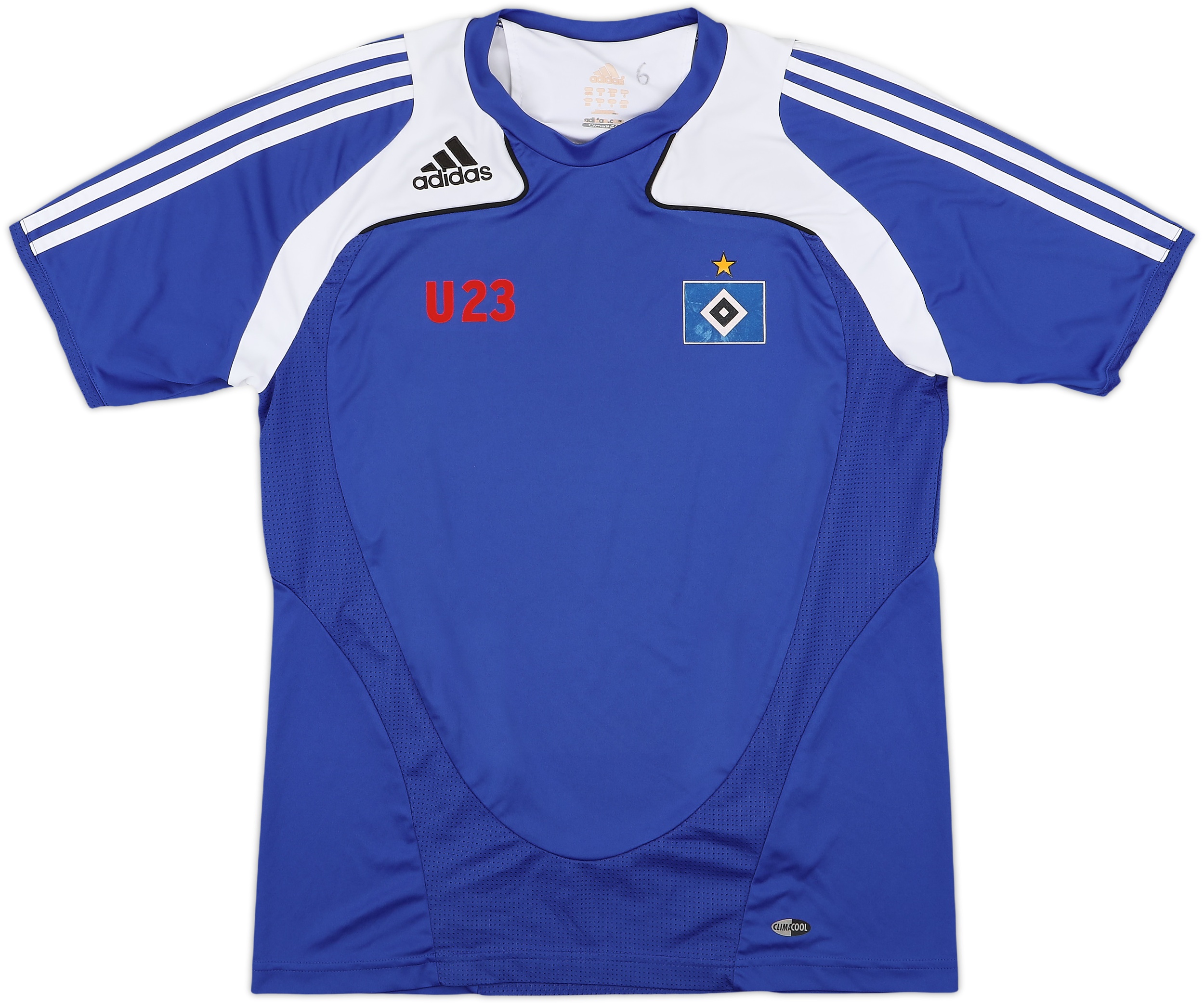 2009-10 Hamburg adidas Player Issue Training Shirt U23 - 7