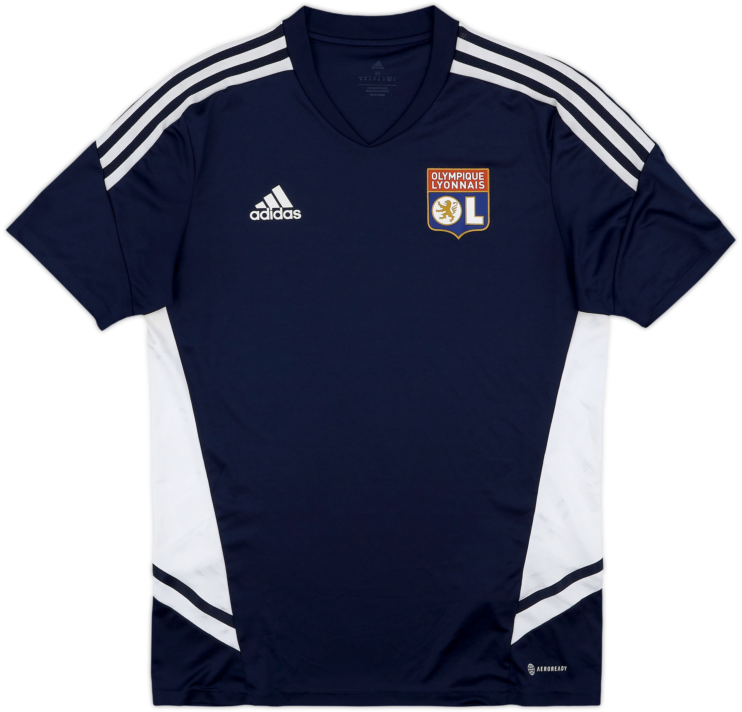 Olympique Lyonnais adidas シャツ White adidas Originals Olympique Lyon 75 Year Anniversary