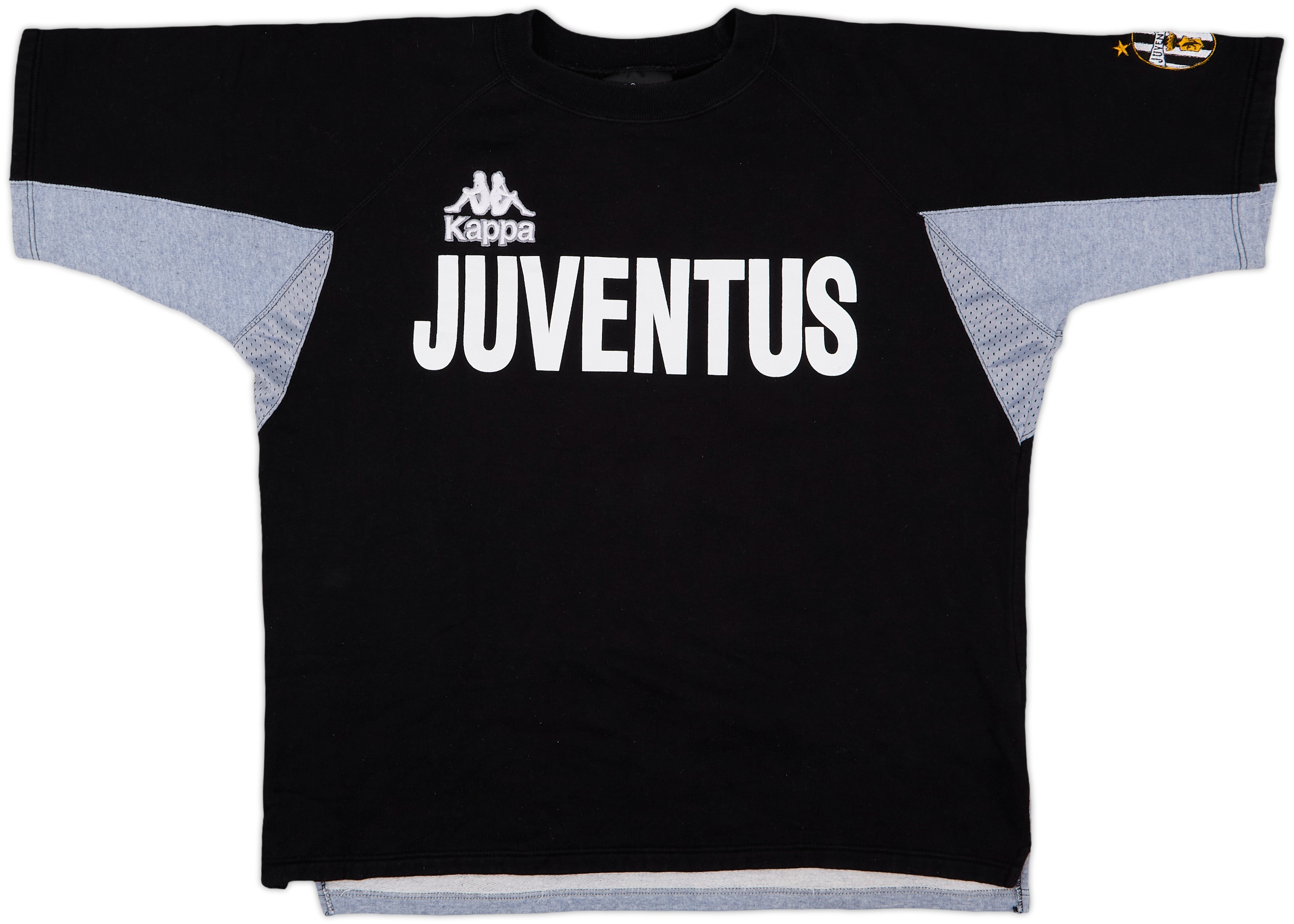Juventus Kappa サッカーシャツ 1997-98 Juventus Kappa 1/4 Zip Track Jacket - 8/10 - (S)
